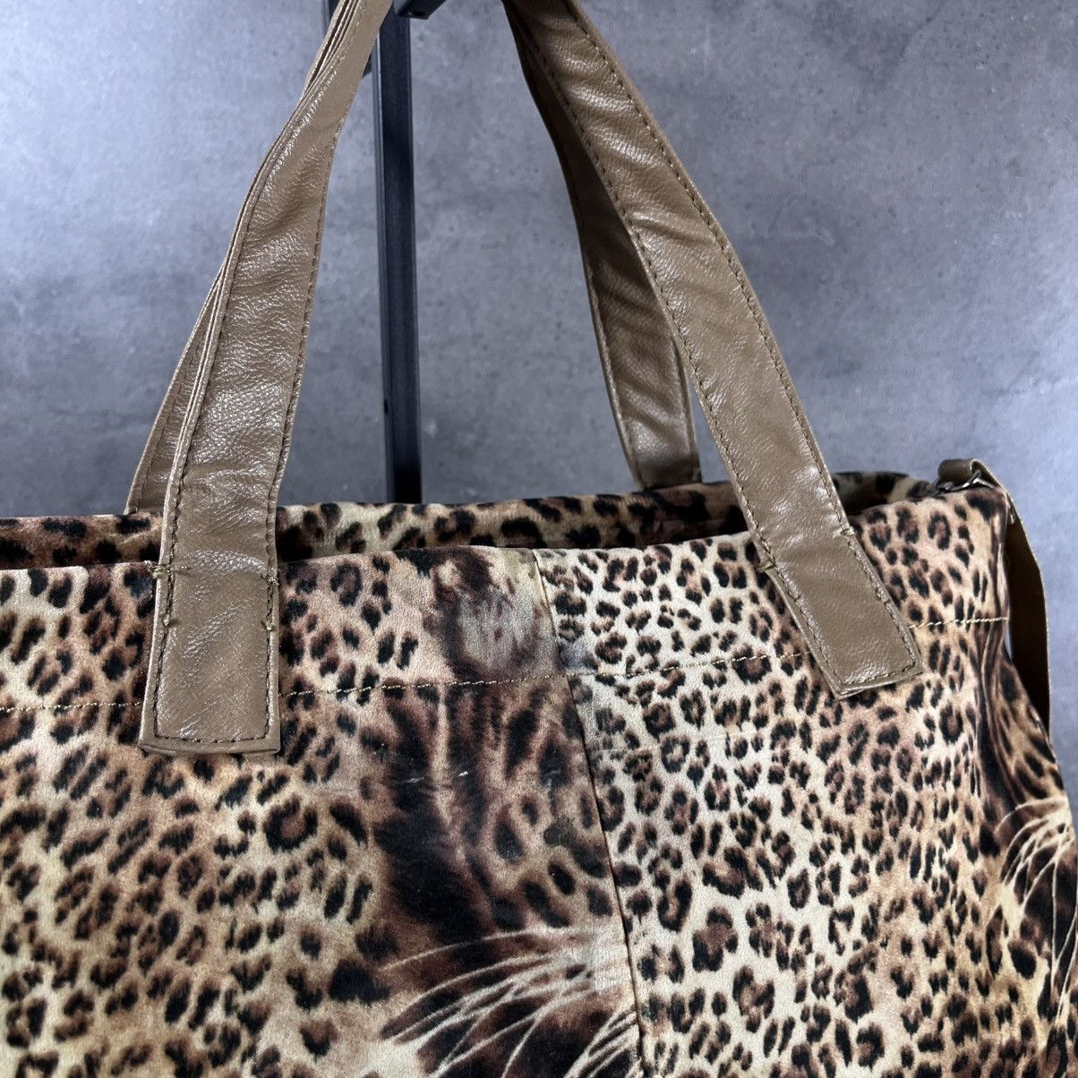 Japanese Brand Vintage Y2K Leopard Print Avant Garde Hand Shoulder Bag Size ONE SIZE - 12 Thumbnail