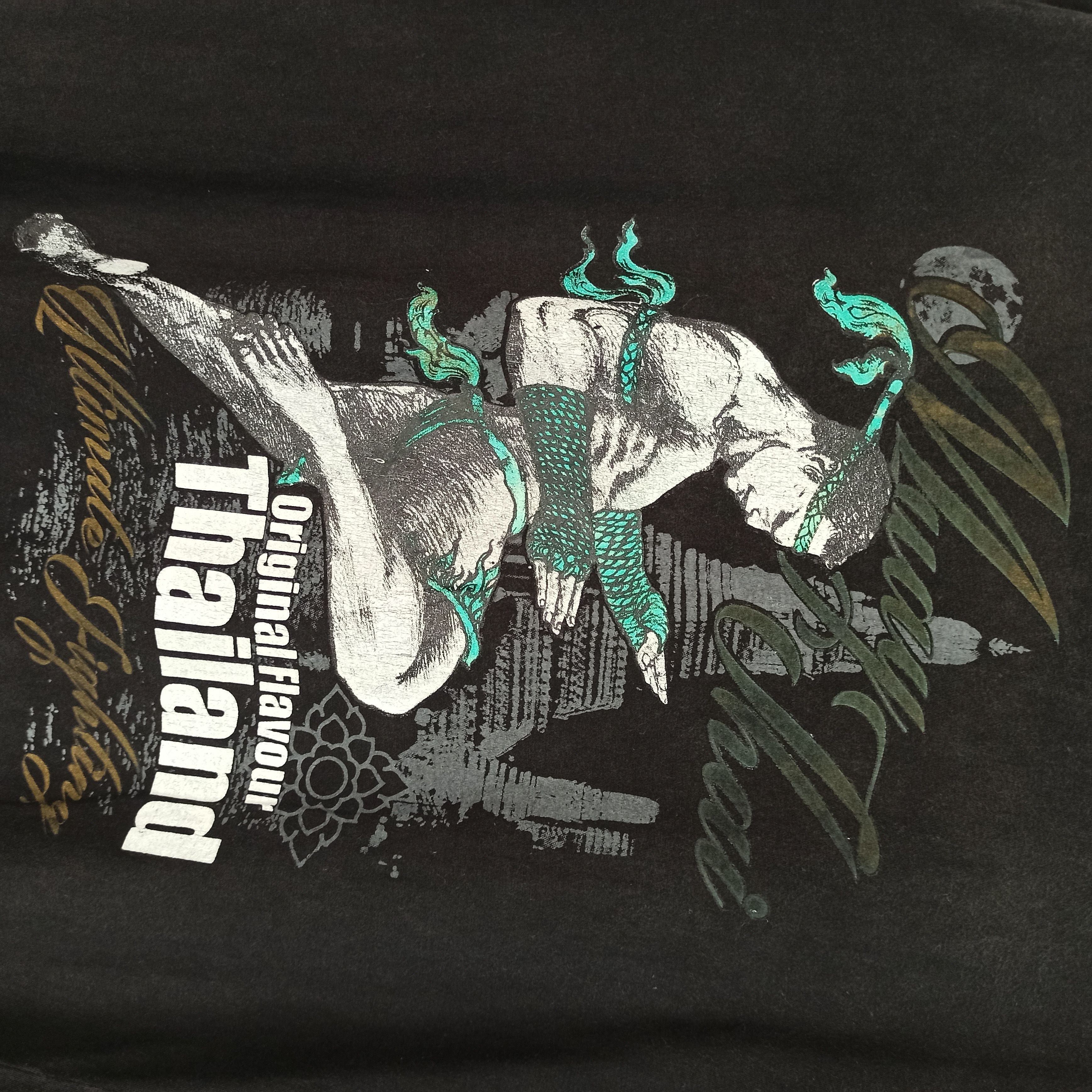 Sports Specialties Vintage Muay Thai Original Flovour Thailand Tshirt Boxing Size US M / EU 48-50 / 2 - 2 Thumbnail