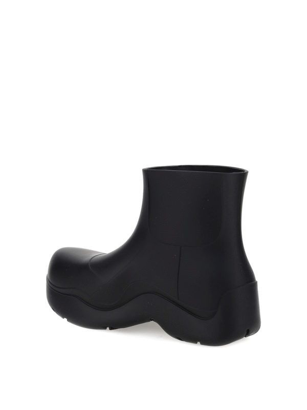 Bottega Veneta o1w1db10925 Puddle Ankle Boots in Black Size US 12 / EU 45 - 2 Thumbnail