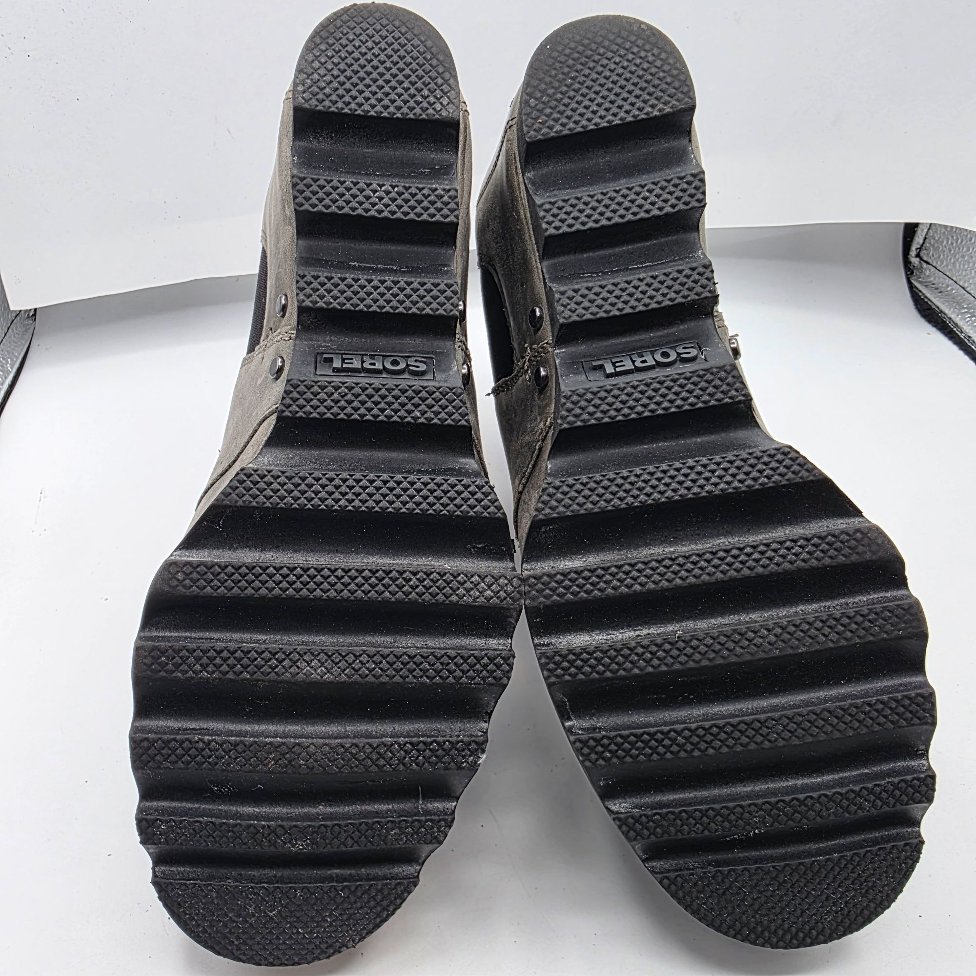 SOREL Sorel Lea Womens Size 8 Gray Wedge Chelsea Ankle Boots Going Size US 8 / IT 38 - 8 Thumbnail