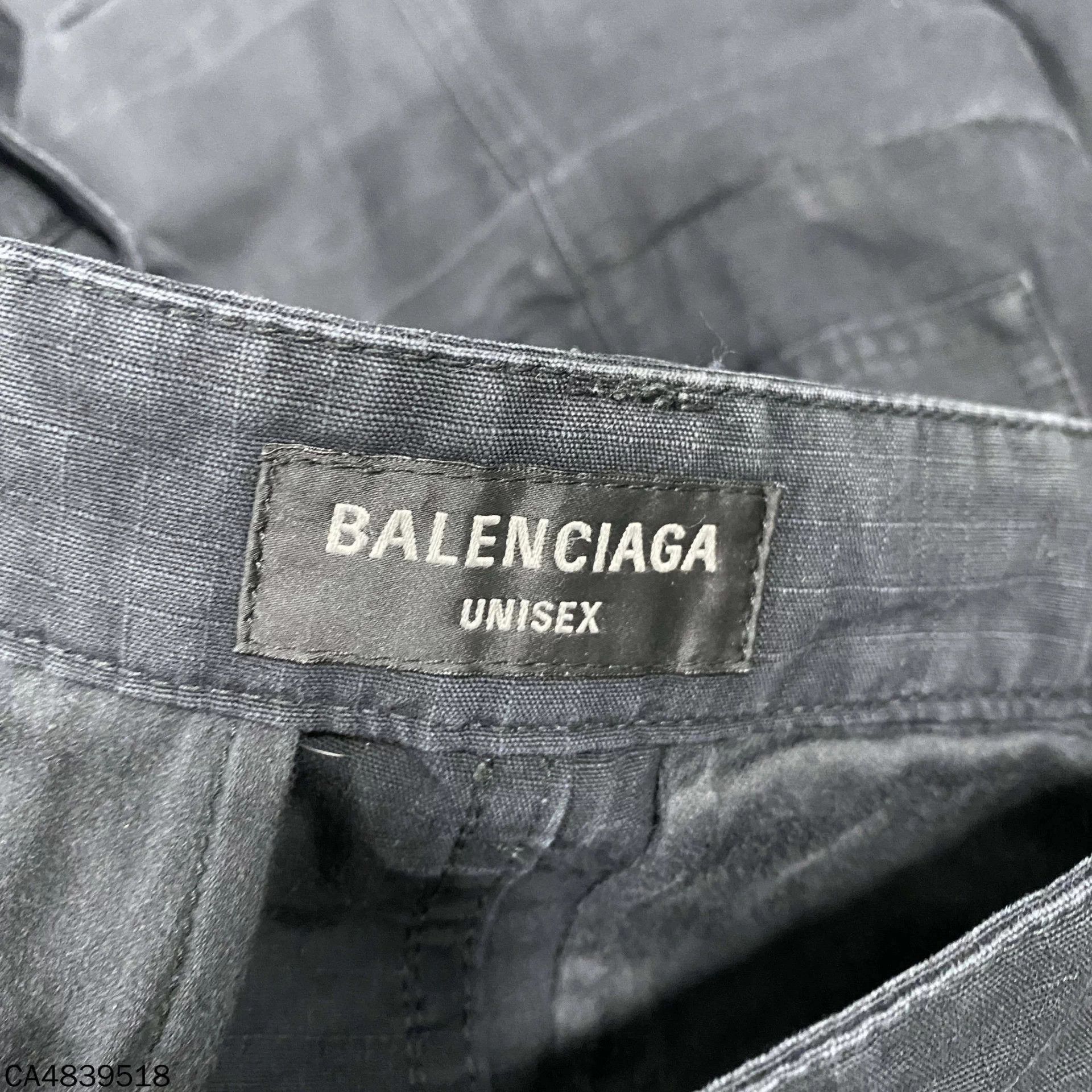 Balenciaga Balenciaga 23FW Distressed Black Cargo Flared Pants XS Size US 29 - 4 Thumbnail