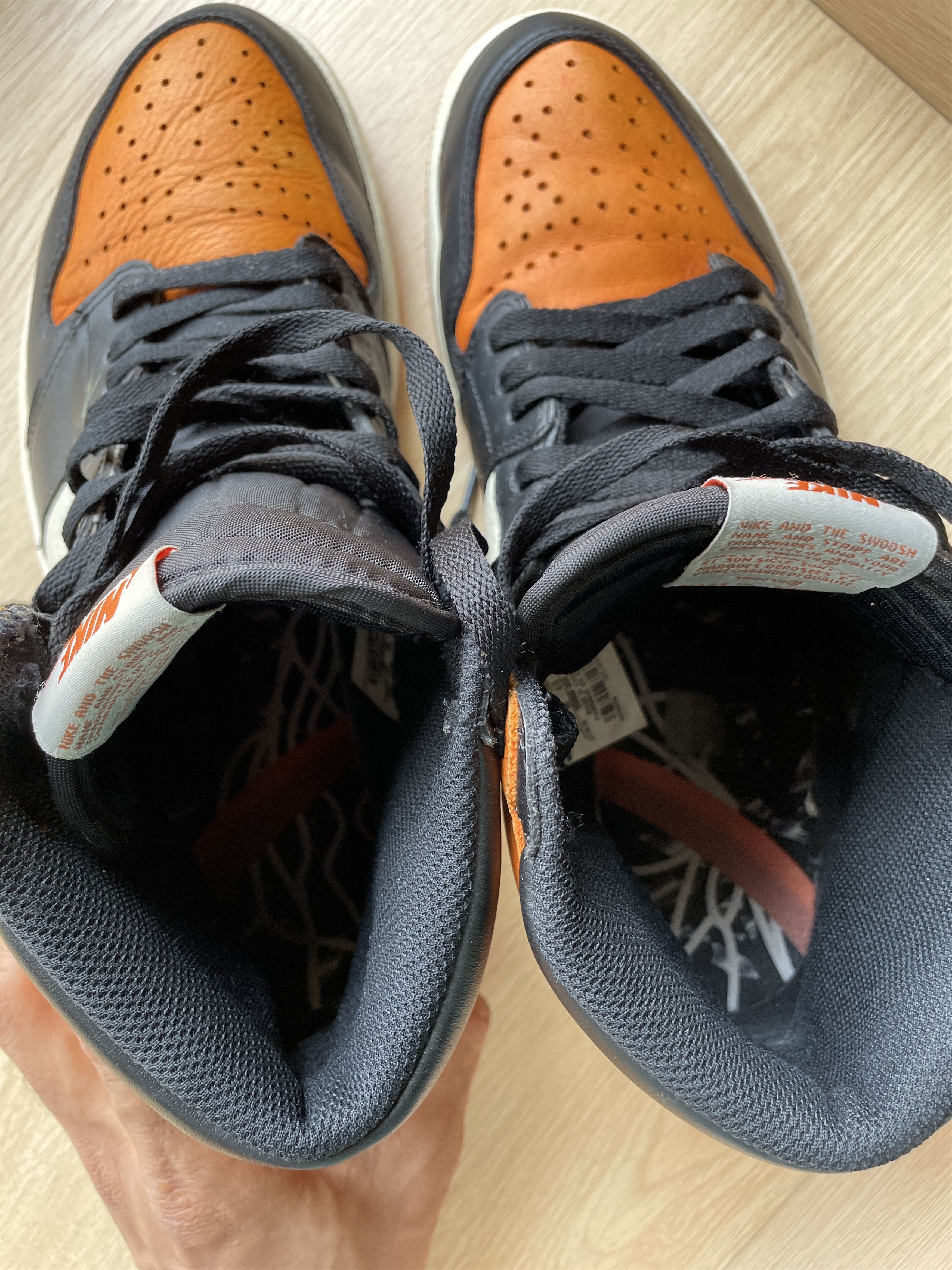 Jordan Brand Air Jordan 1 Retro High OG “Shattered Backboard” 2015 Size US 11 / EU 44 - 9 Thumbnail
