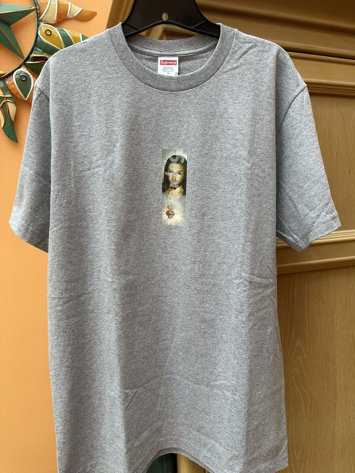 Supreme Supreme Prayer Card Box Logo Tee | Grailed