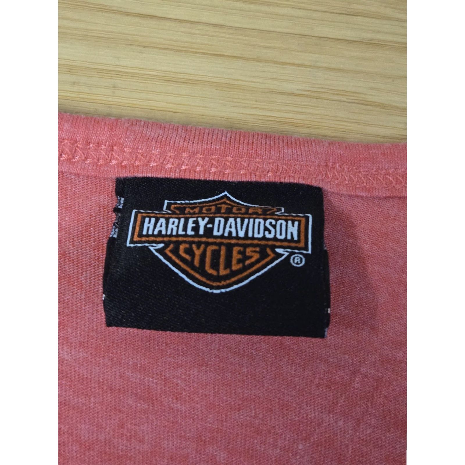 Harley Davidson VINTAGE Harley-Davidson Shirt Womens Large Pink Tank Top Superstition Arizona Flame Graphic Size M / US 6-8 / IT 42-44 - 3 Thumbnail