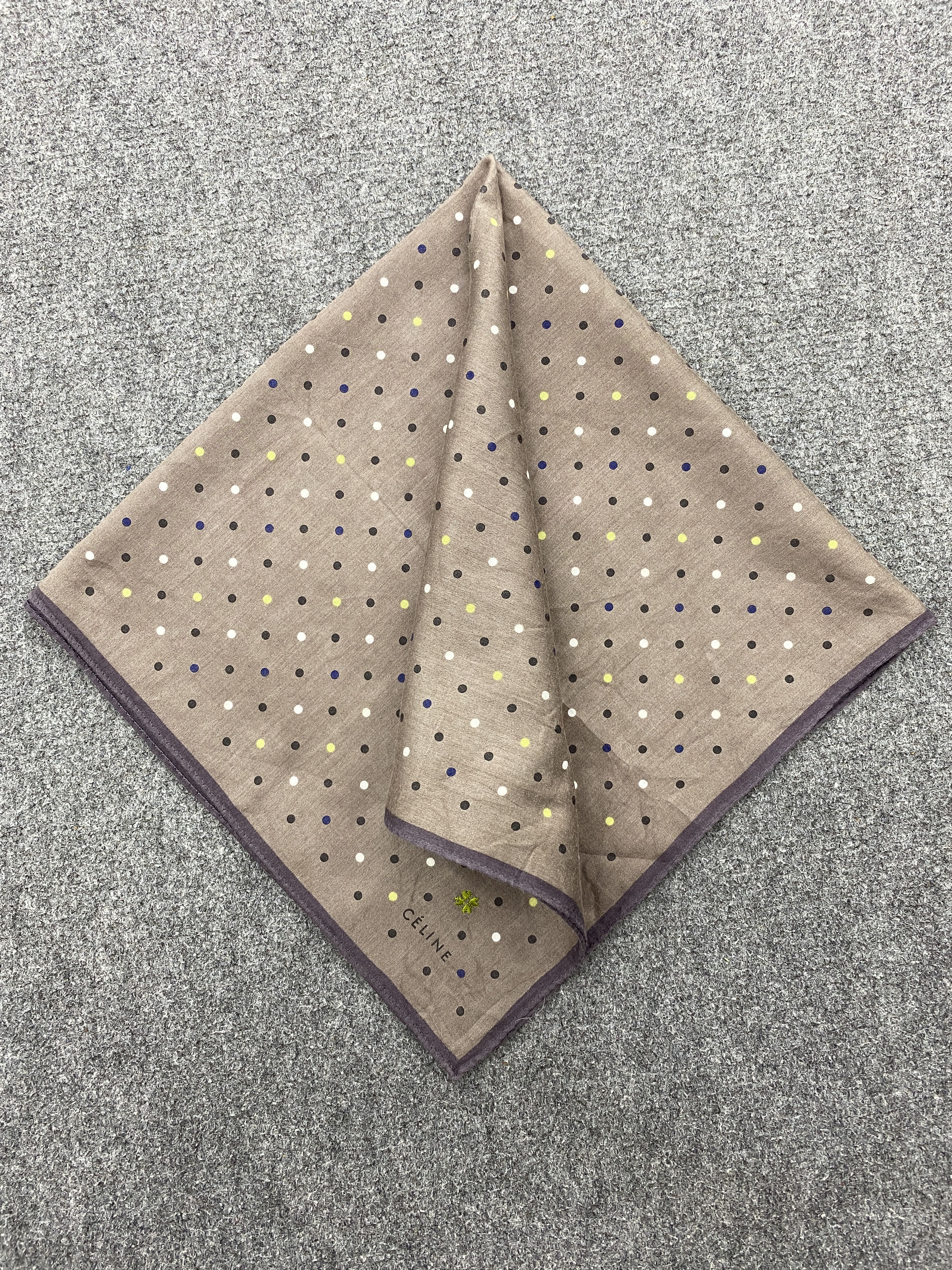 Celine Celine Handkerchief / Neckerchief / Bandana HKC0948 Size ONE SIZE - 3 Thumbnail
