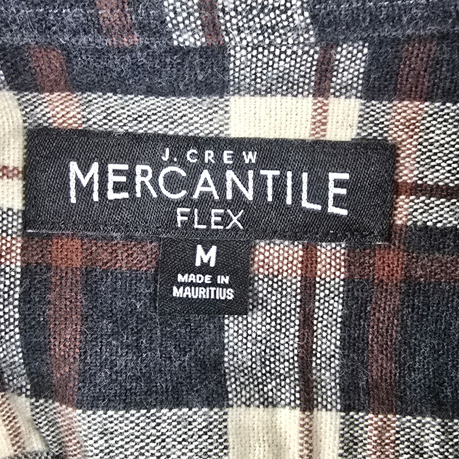 J.Crew J. Crew Mercantile Shirt Medium Brown Flannel Elbow Patches Size US M / EU 48-50 / 2 - 12 Thumbnail