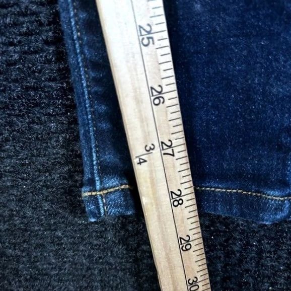 Vintage Judy Blue Skinny Jeans Womens 25 Dark Wash Denim JB82253DK High Rise Size 42" / US 20 - 6 Thumbnail