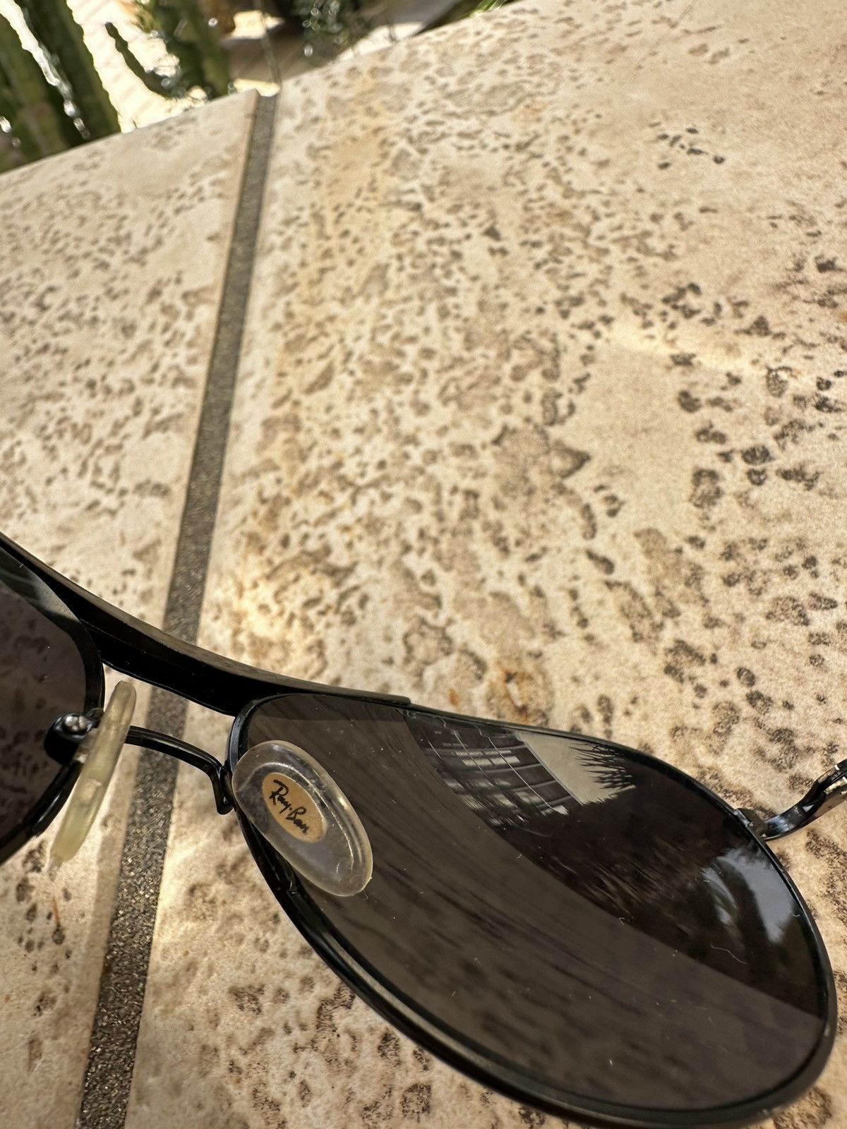RayBan × Vintage RayBan Sunglasses B-7310 made in USA Vintage Black Size ONE SIZE - 6 Thumbnail