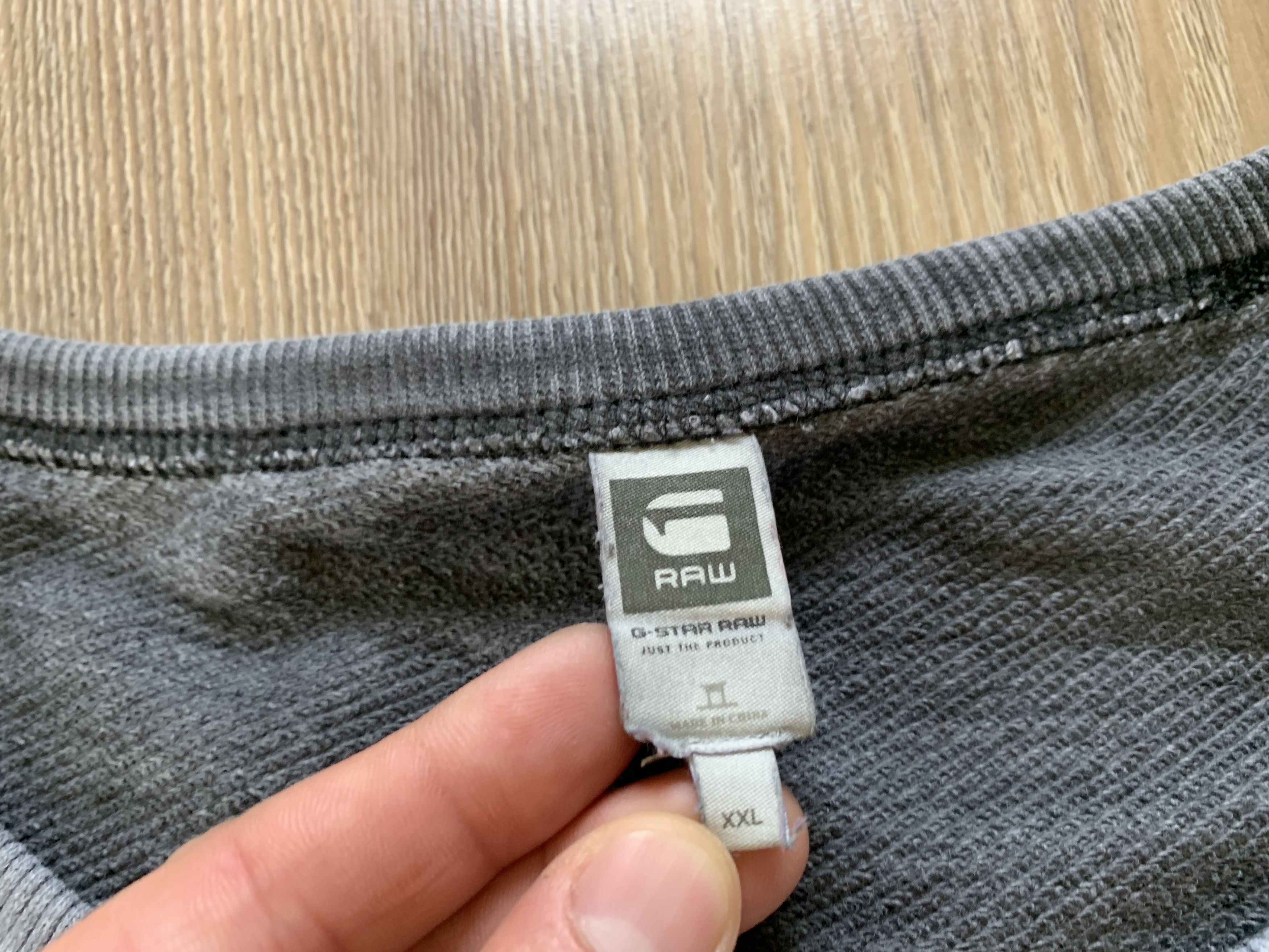 G-Star G Star Raw Grey Sweatshirt Size US XXL / EU 58 / 5 - 6 Thumbnail