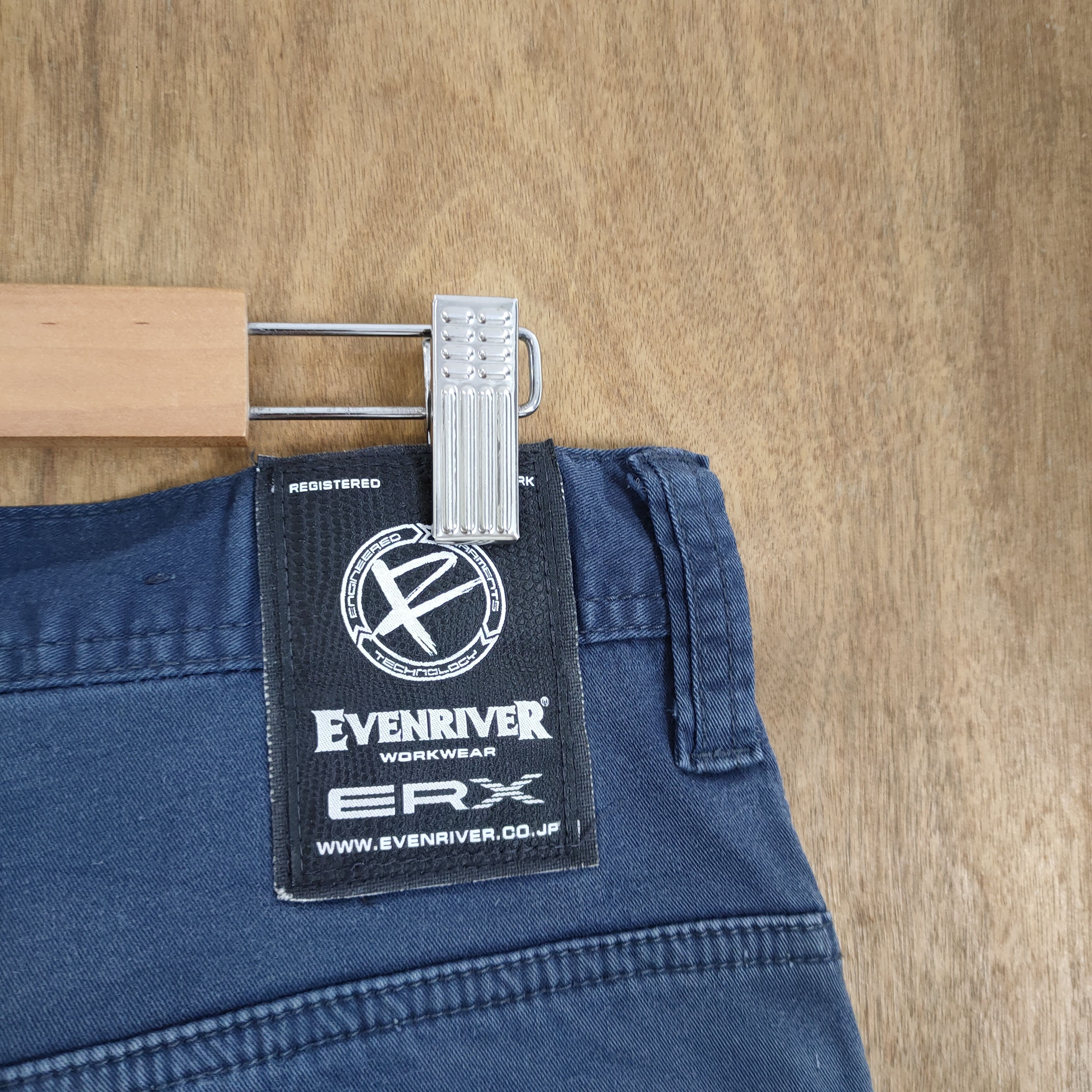 Japanese Brand VINTAGE EVENRIVER FADED WORK CARGO PANTS Size US 32 / EU 48 - 11 Thumbnail
