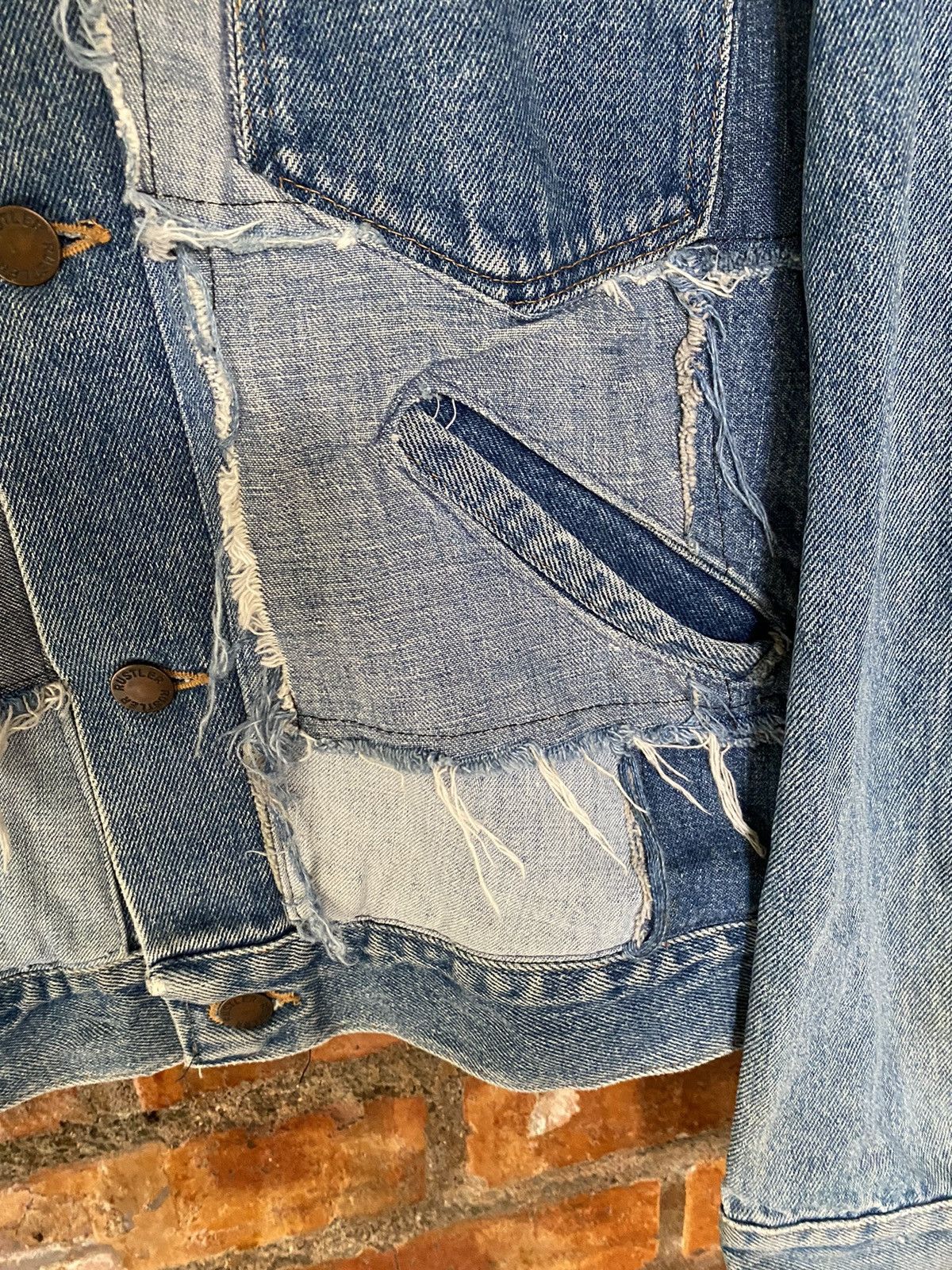 Nepenthes 1990s Rebuild by Remake Denim in US patchwork Size US S / EU 44-46 / 1 - 10 Thumbnail