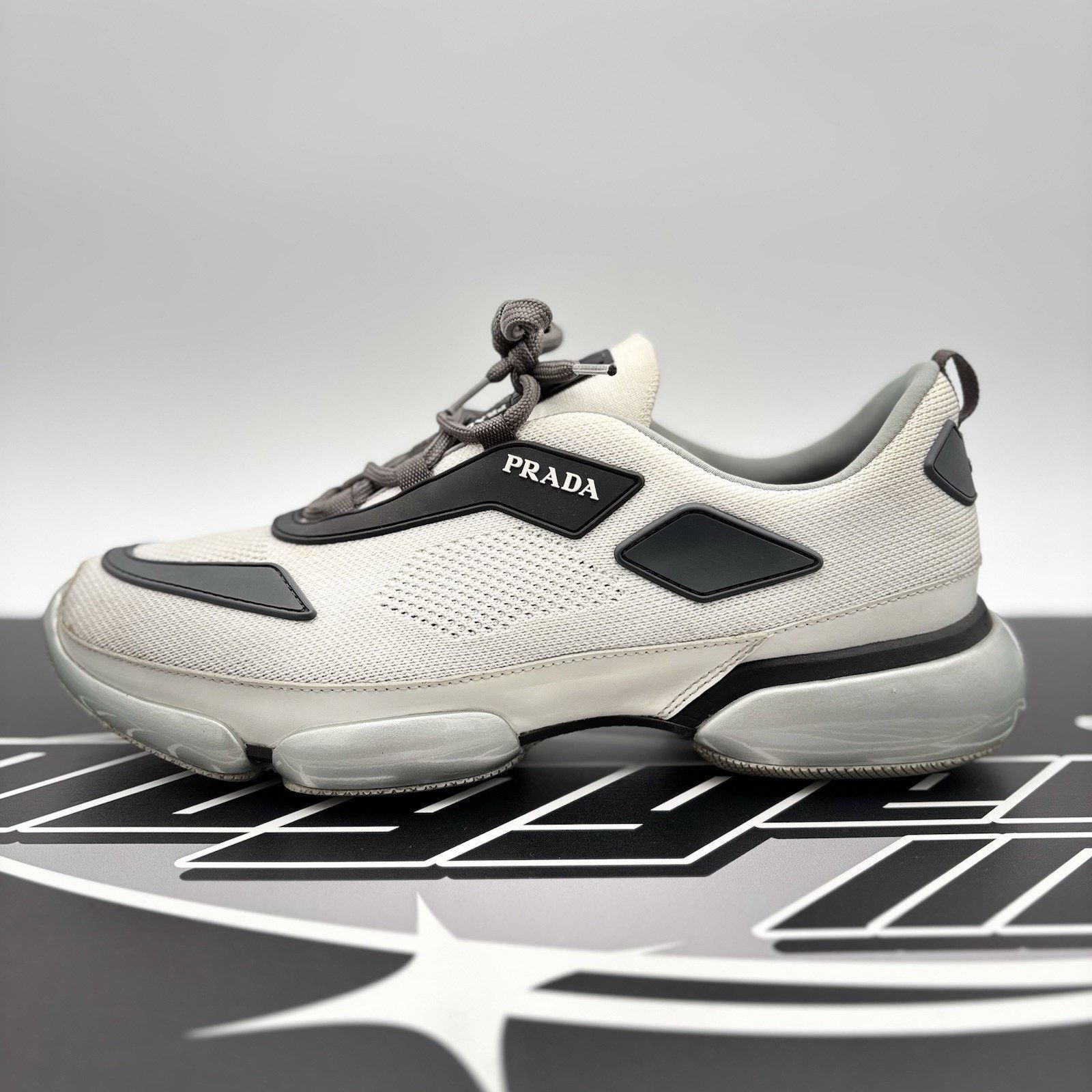 Prada Prada Cloudbust Mesh ' White, Grey ' | GOOD CONDITION! Size US 7.5 / EU 40-41 - 11 Thumbnail