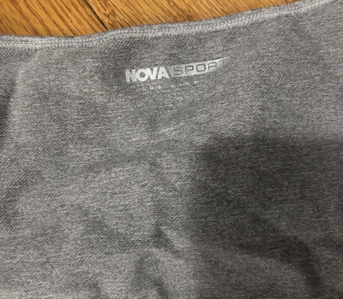 Fashion Nova Fashnion novasport gray long sleeve too Size L / US 10 / IT 46 - 2 Thumbnail