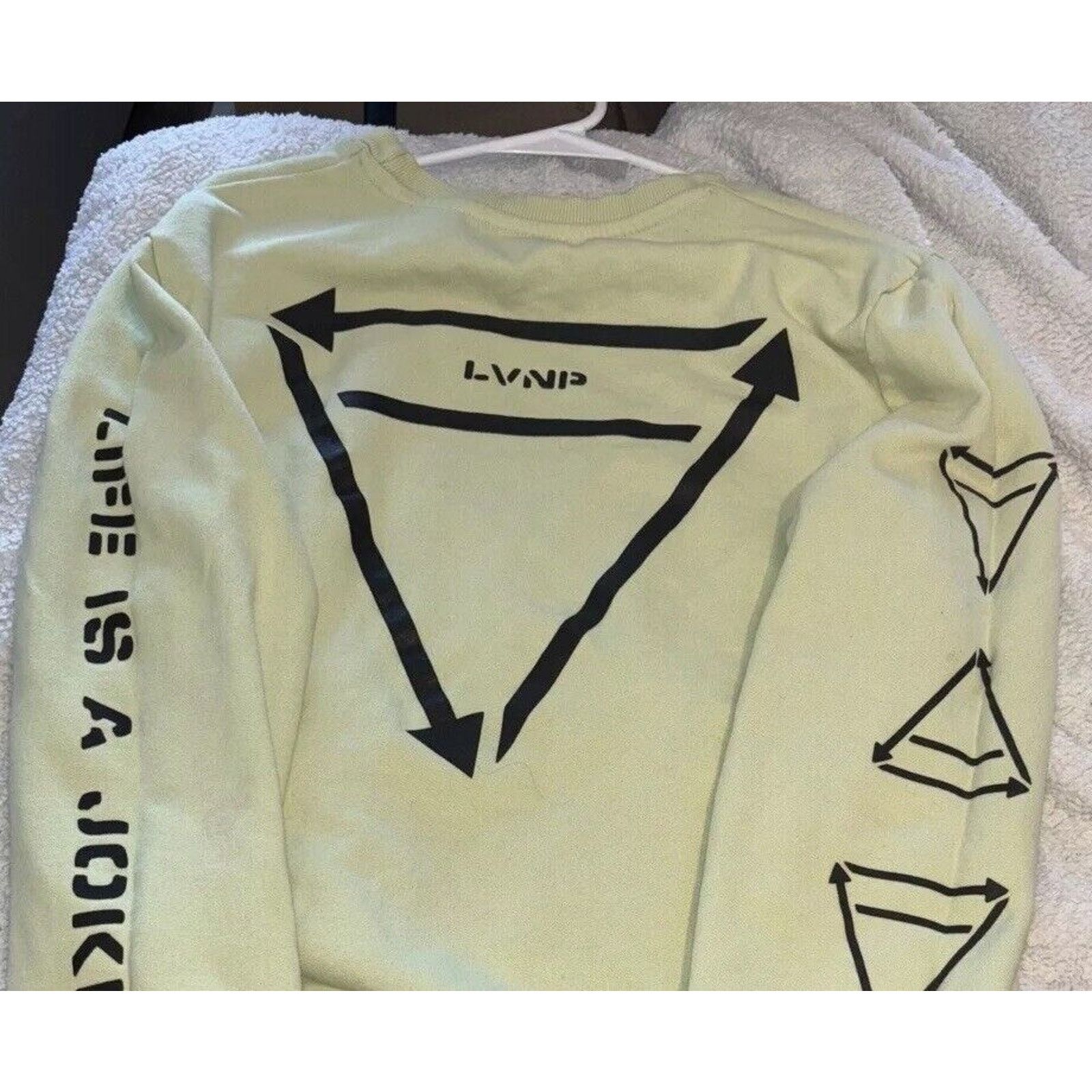 Eleven Paris Eleven Paris Sweater Sweatshirt Neon Pocket Graphic Pullover Size US M / EU 48-50 / 2 - 5 Thumbnail