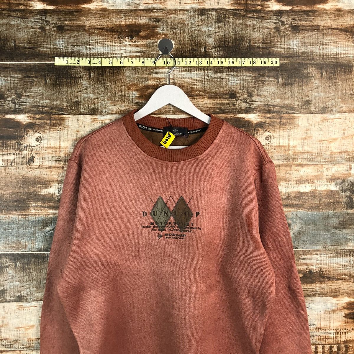 Dunlop × Vintage Dunlop vintage Orange Sweatshirt #A1917 Size US M / EU 48-50 / 2 - 2 Thumbnail