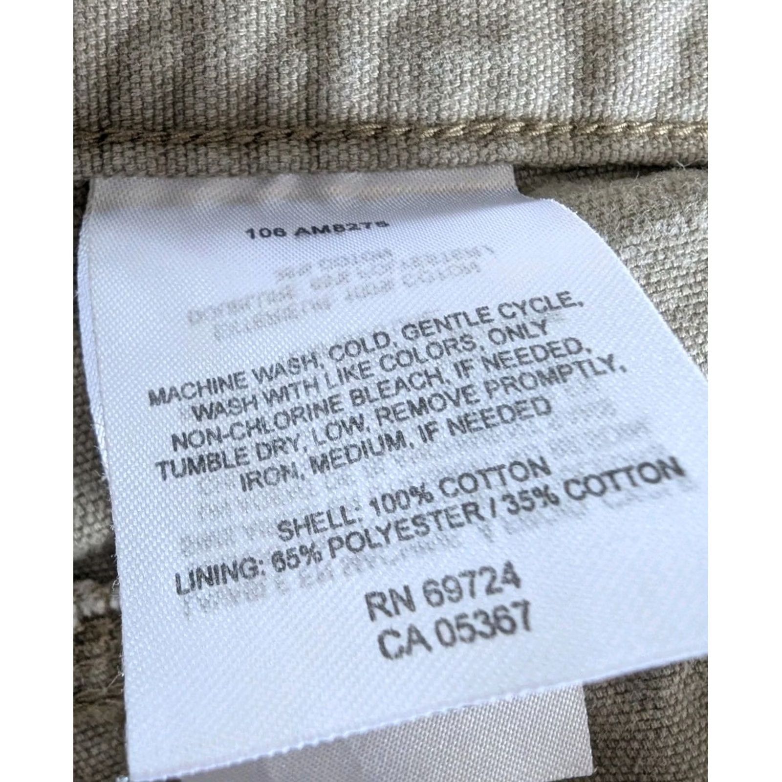 Vintage Columbia Pants Men Sz 40 Tan Carpenter Wide Leg Work Wear Hammer Loop Straight Inseam 30 Brown Front Flat Front Regular Mens Size US 40 / EU 56 - 6 Thumbnail
