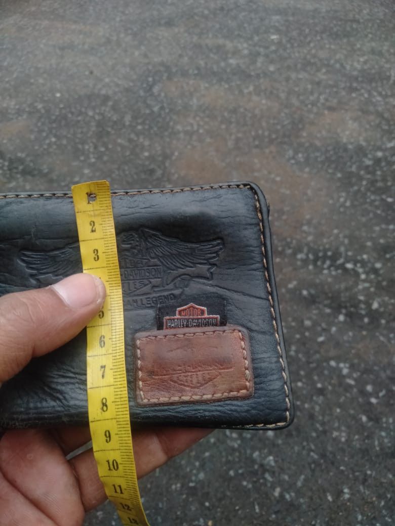 Harley Davidson × Leather × Vintage Vintage Harley Davidson Leather Wallet Size ONE SIZE - 10 Thumbnail