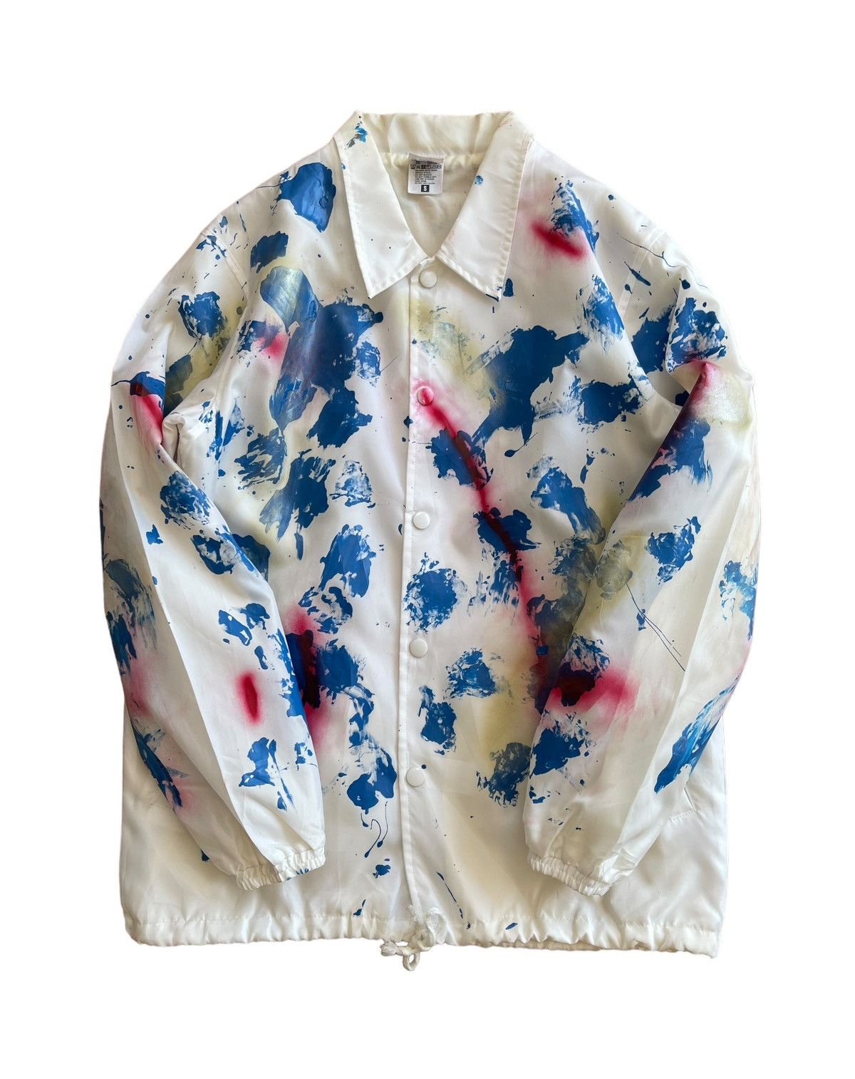 Vintage Vintage Paint Splatted Coach Jacket Size US S / EU 44-46 / 1 - 1 Thumbnail