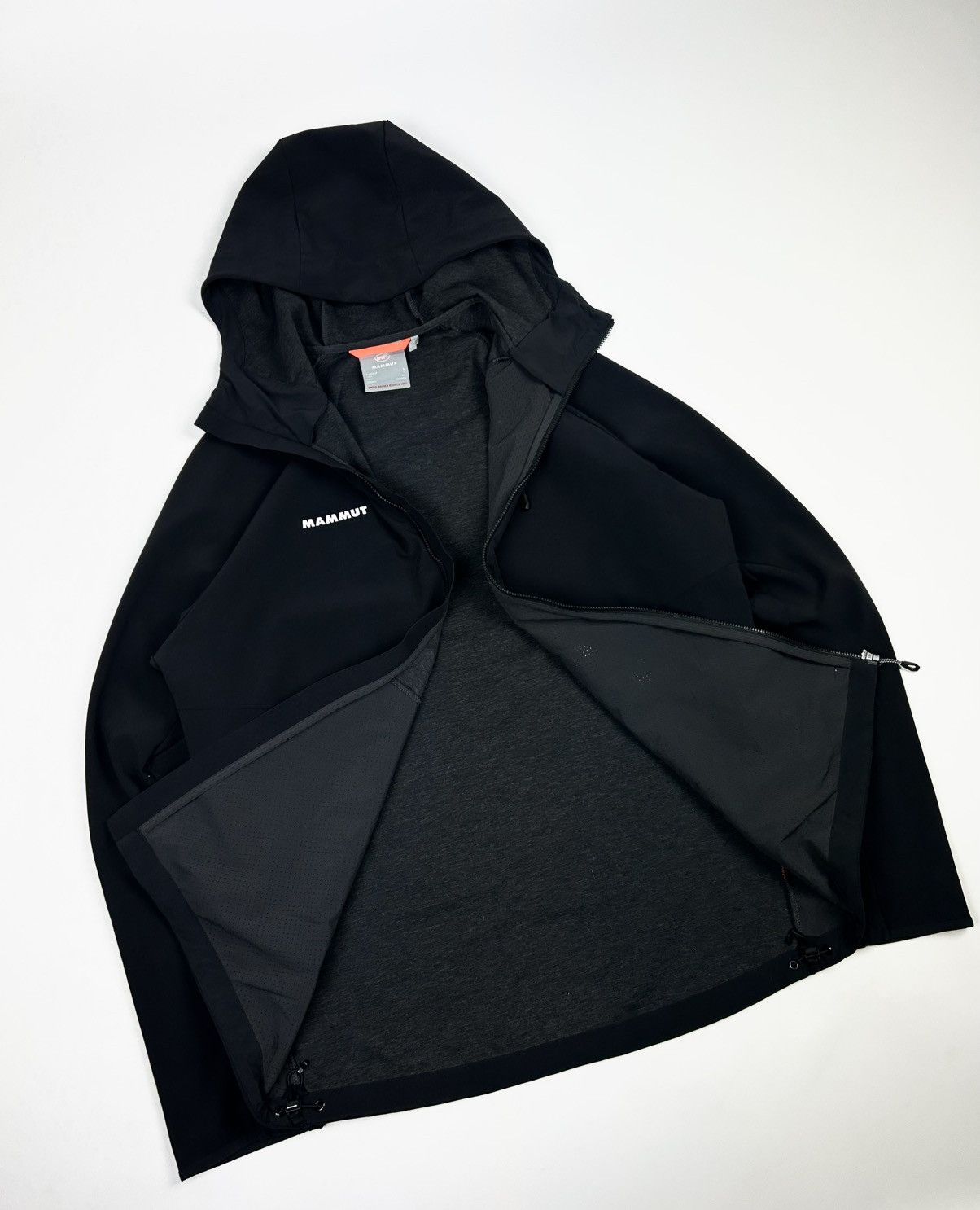 Mammut Mammut Gorpcore Windbreaker black full zip Jacket Size US L / EU 52-54 / 3 - 3 Thumbnail