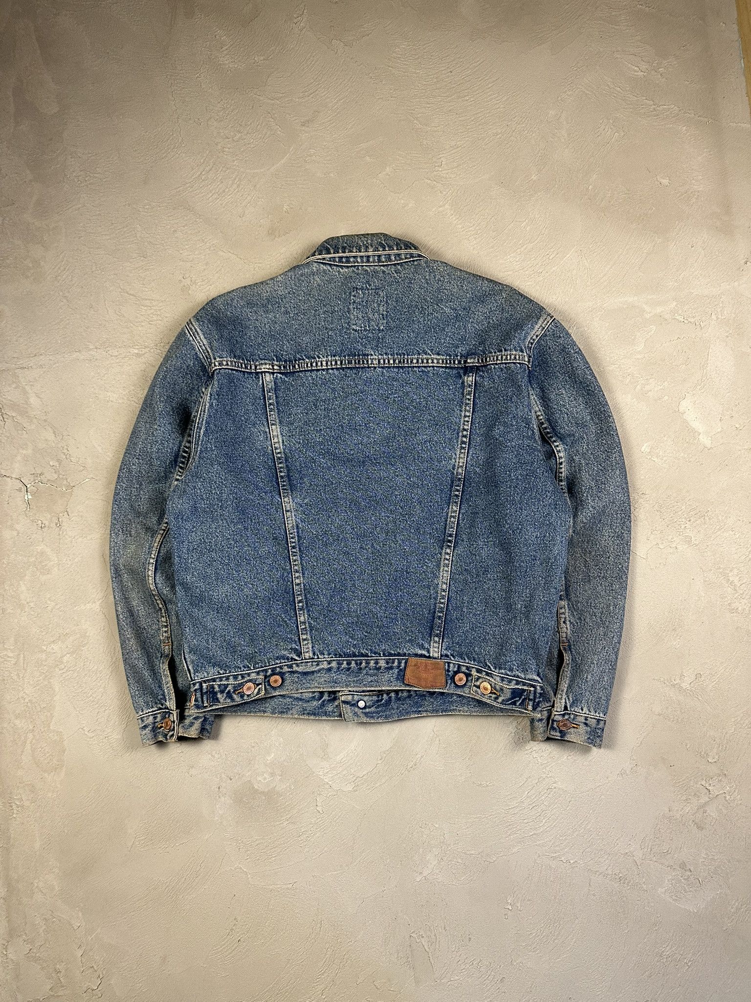 Vintage 90s Vintage Workwear Denim Trucker Jacket Size US M / EU 48-50 / 2 - 9 Thumbnail