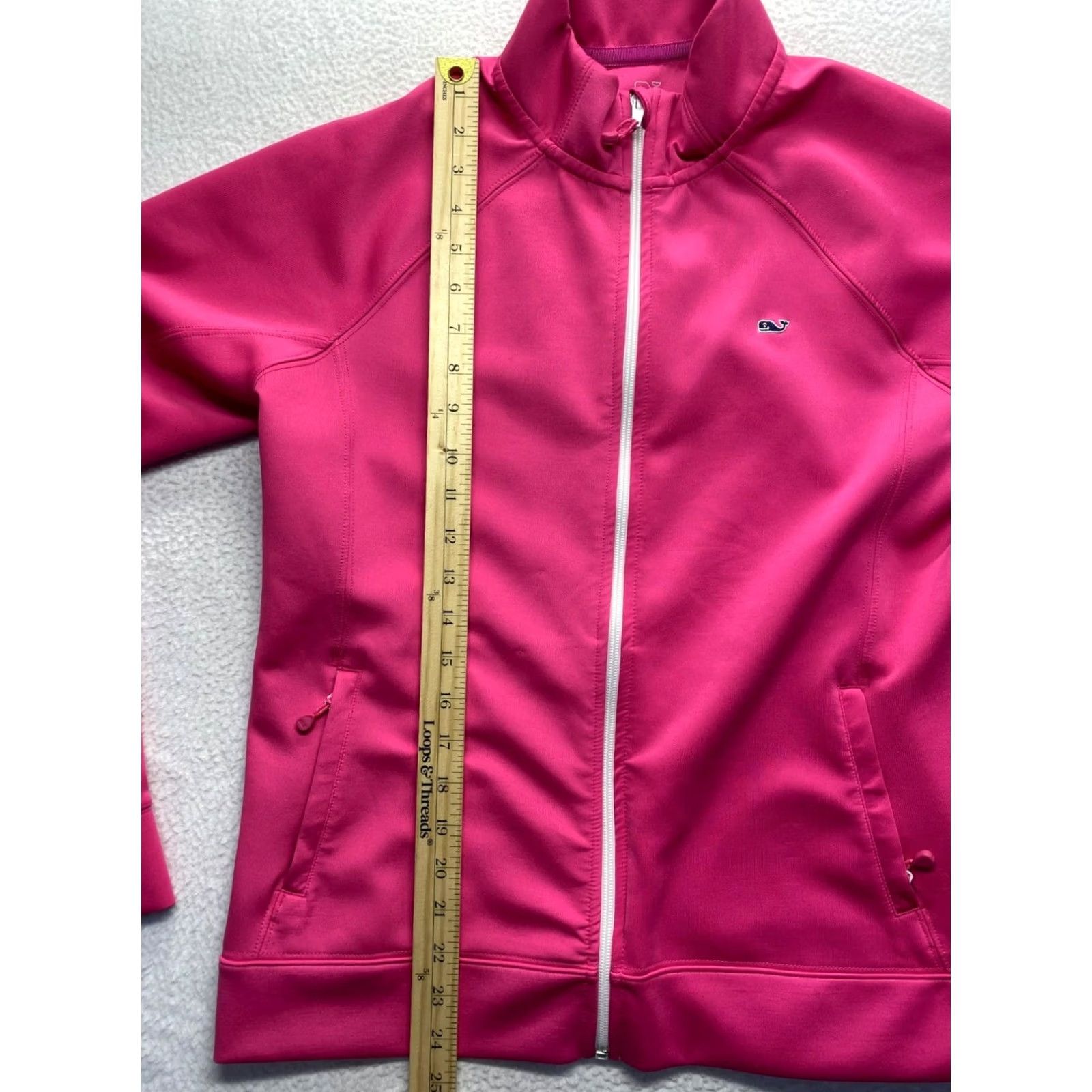 Vineyard Vines Vineyard Vines Womens Pink Full Zip Sweatshirt L Size L / US 10 / IT 46 - 7 Thumbnail