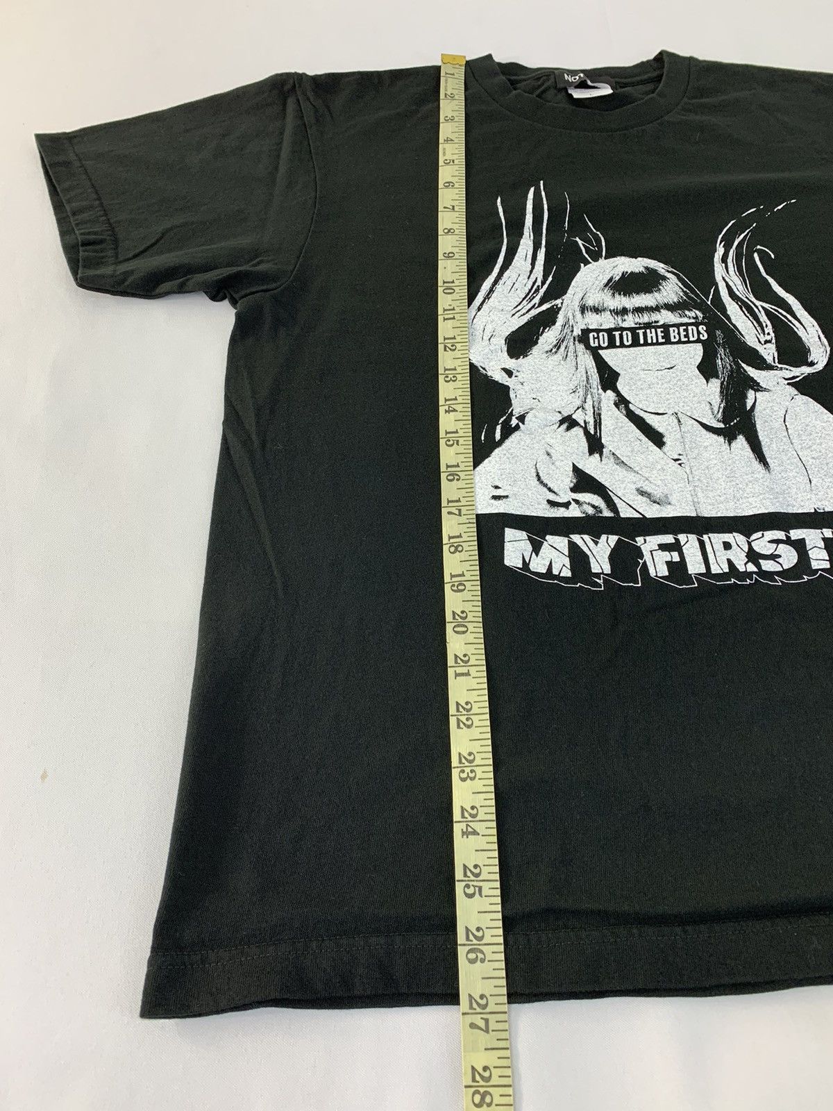 Japanese Brand Not Gang My First T Go To The Beds Big Logo Printed Tee Size US L / EU 52-54 / 3 - 11 Thumbnail