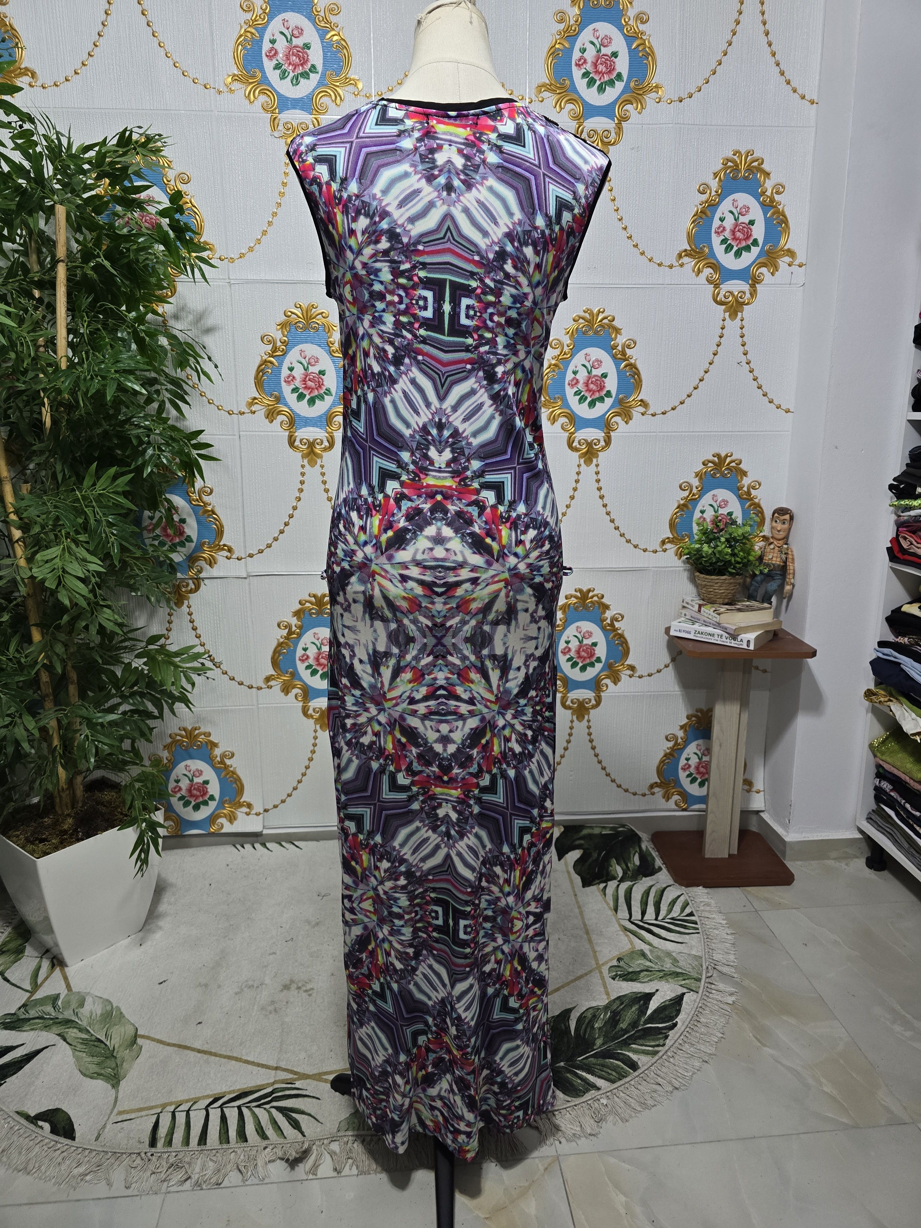 Custo Barcelona Custo Barcelona dress vibrant pink & purple kaleidoscope Size M / US 6-8 / IT 42-44 - 10 Thumbnail