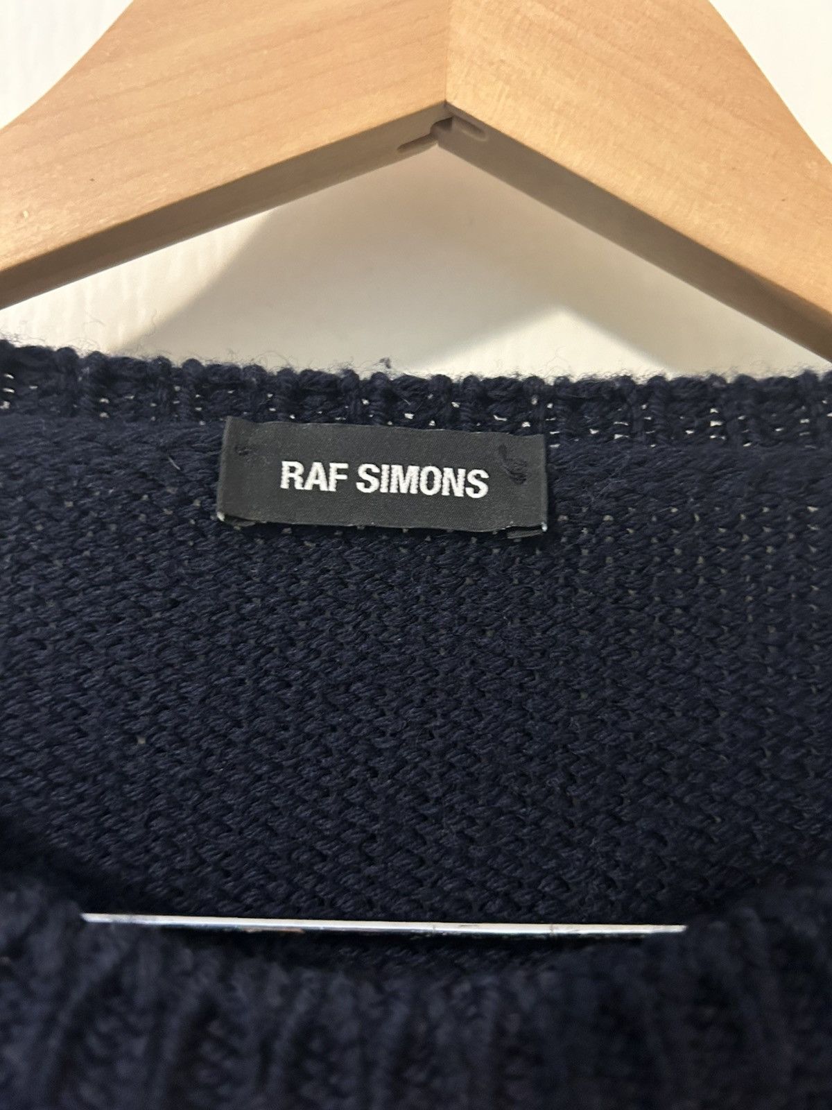 Raf Simons Raf Simons RS oversized cropped sweater Size US M / EU 48-50 / 2 - 3 Thumbnail
