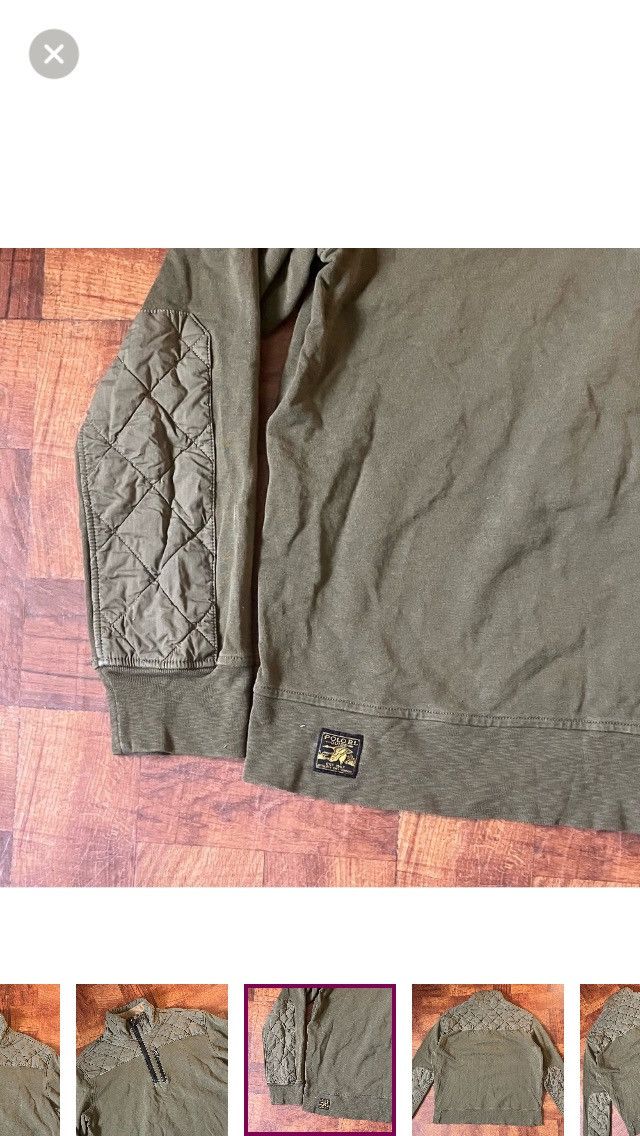 Polo Ralph Lauren Polo Ralph Lauren Vintage Men’s Quilted Quarter Zip XL Size US XL / EU 56 / 4 - 5 Thumbnail