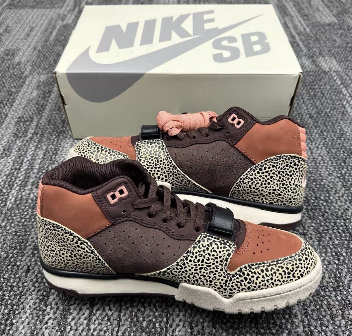 Nike Arts-Rec x Nike Air Trainer 1 Leopard Print Shoes J42 Size US 9 / EU 42 - 5 Thumbnail