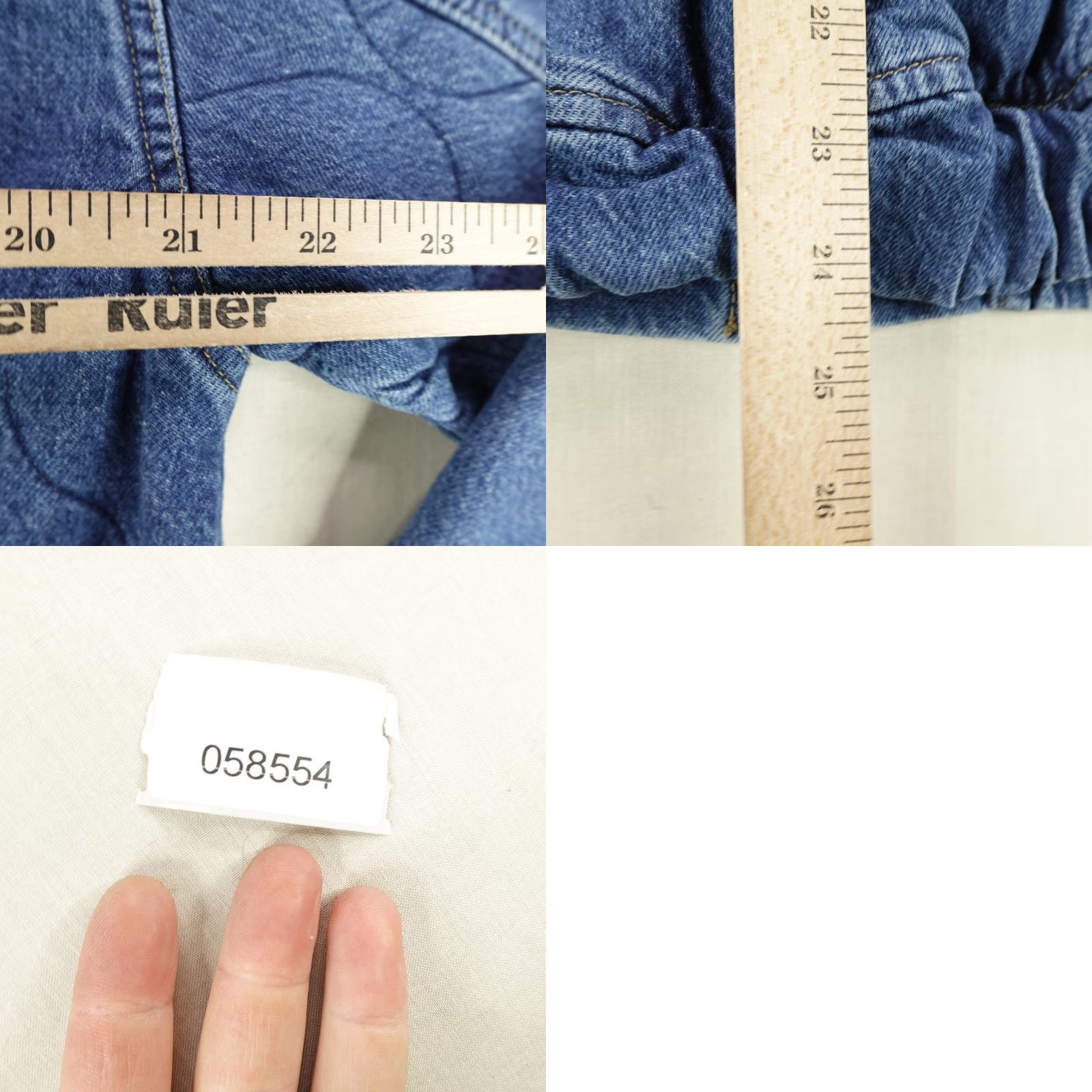 Urban Outfitters VINTAGE BDG Jacket Womens Large Blue Quilted Bomber Coat Urban Outfitters Jacket Size 36" / US 14 / IT 50 - 8 Thumbnail