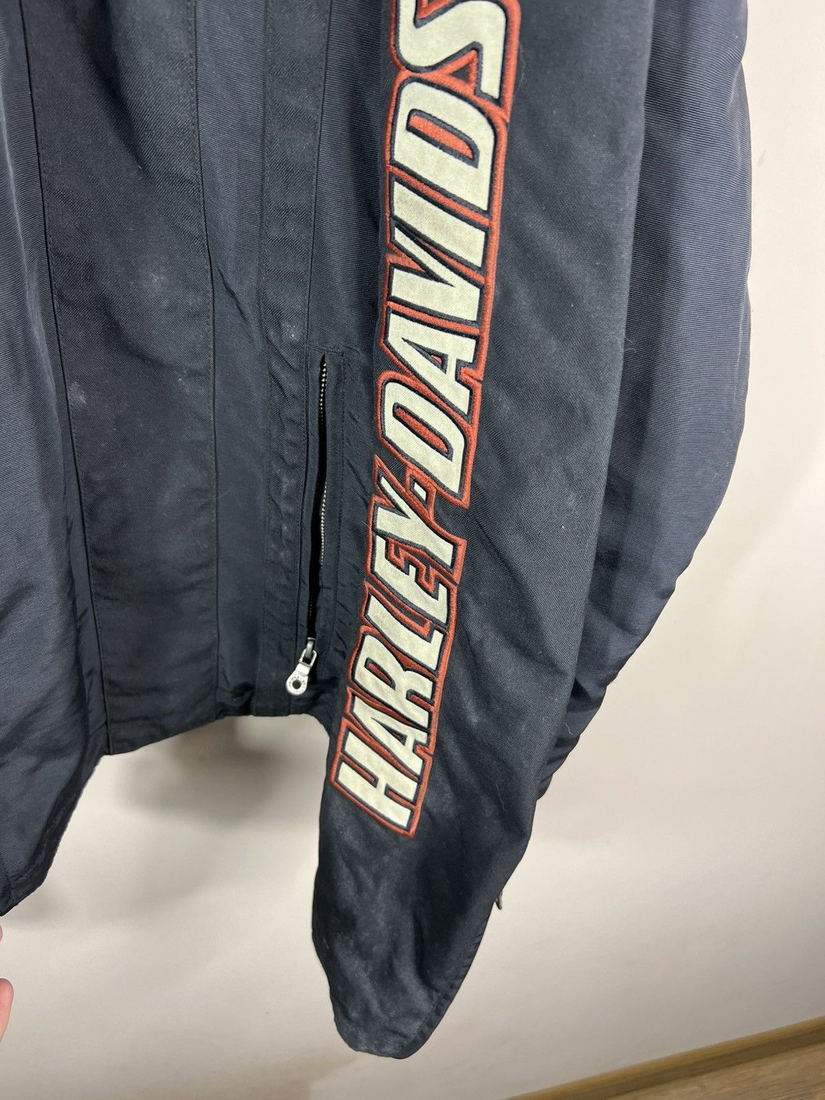 Harley Davidson 🔥VINTAGE HARLEY DAVIDSON BIG LOGO MOTORHEAD JACKET Size US L / EU 52-54 / 3 - 4 Thumbnail