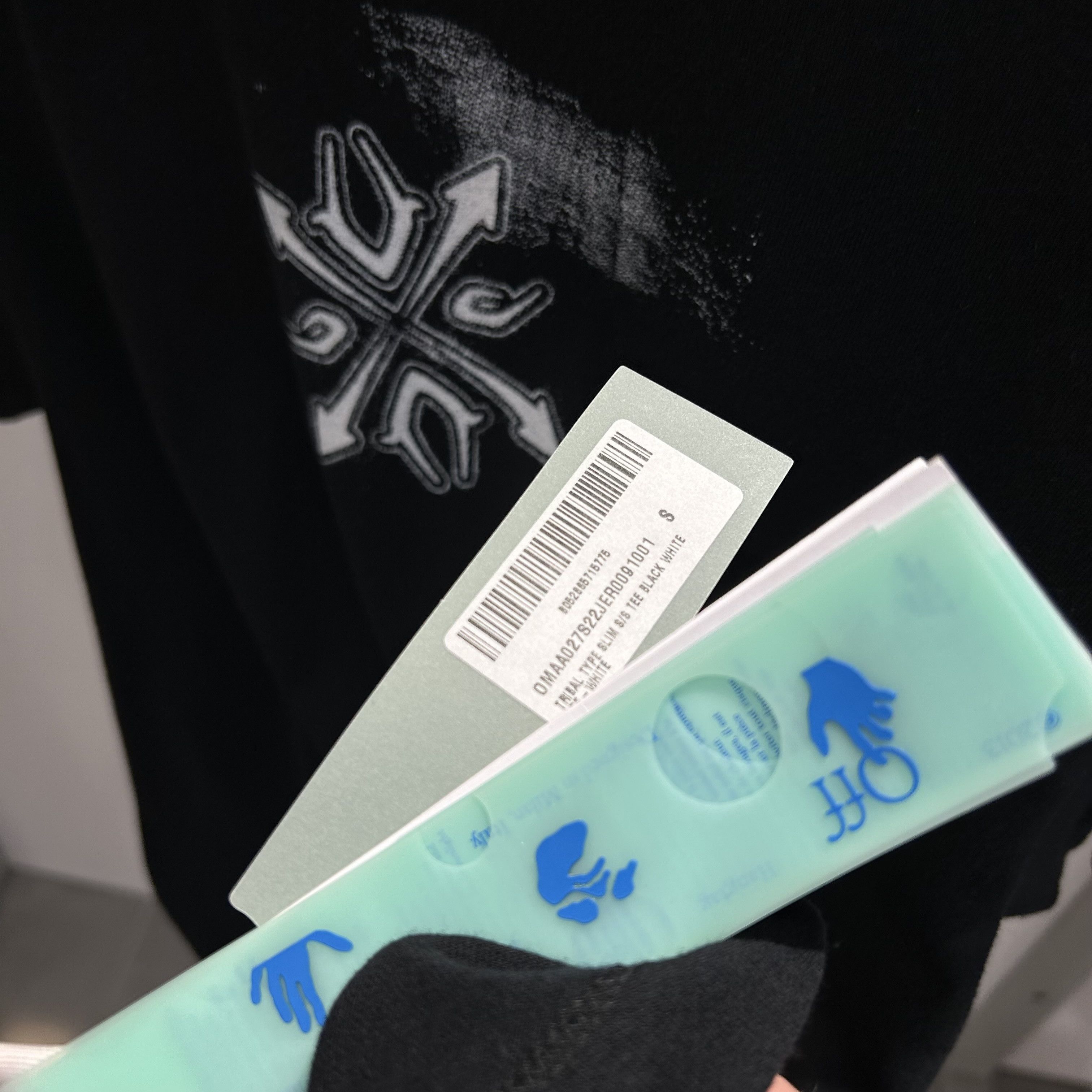 Off-White OFF-WHITE Tribal Type Tee Size US S / EU 44-46 / 1 - 6 Thumbnail