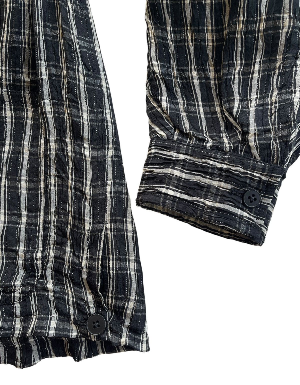 Y's for Men Yohji Yamamoto Rayon Pleats Jacket Size US L / EU 52-54 / 3 - 4 Thumbnail