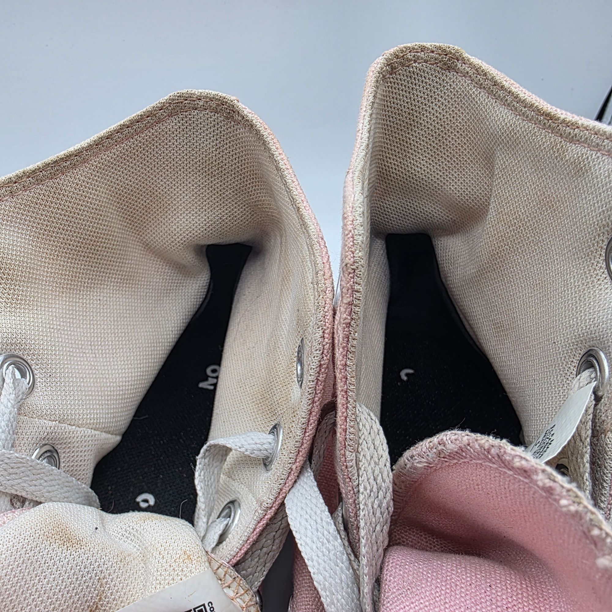 Converse Converse All Star High Top Womens Size 7 Pink Lace Up Platfo Size US 7 / IT 37 - 9 Thumbnail