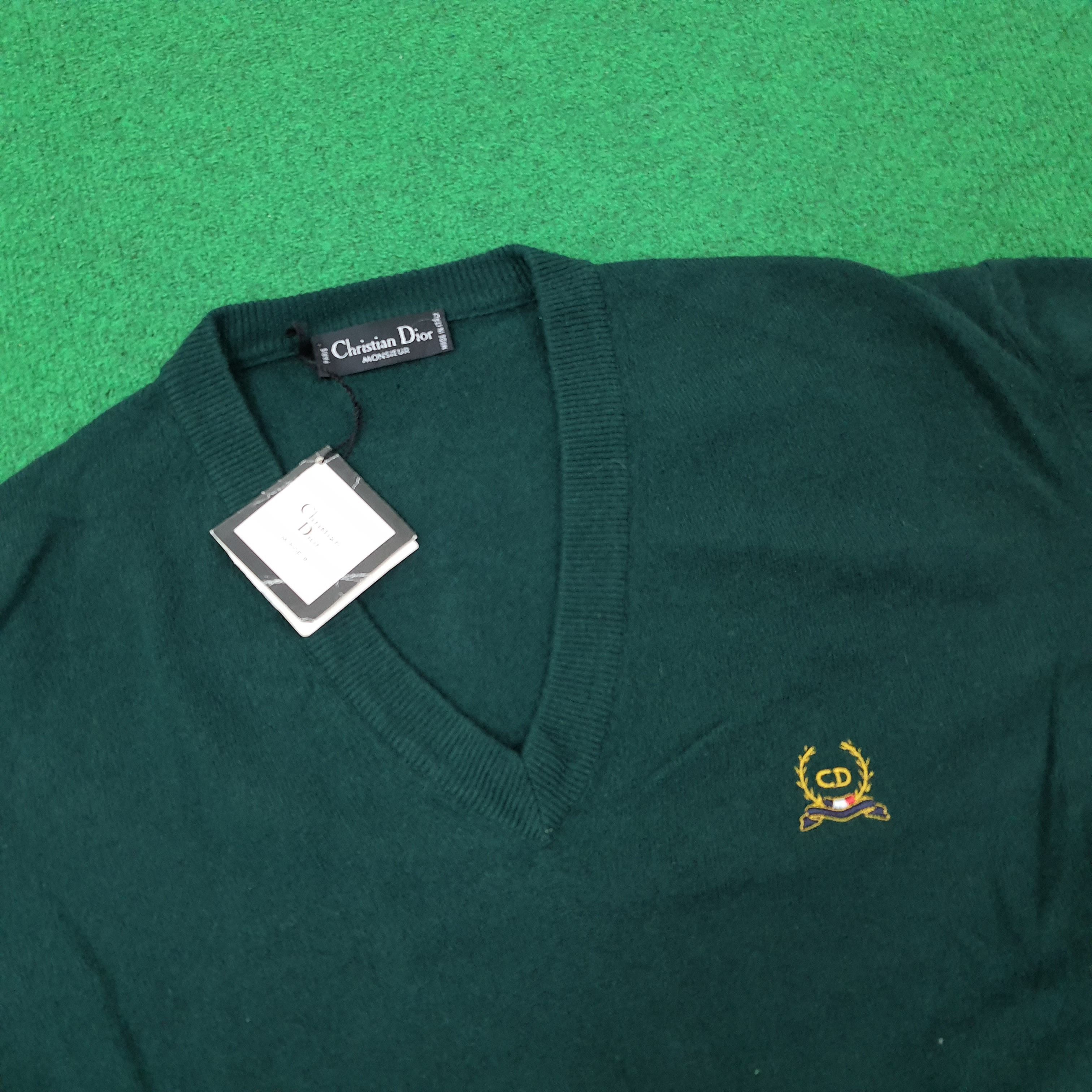 Christian Dior Monsieur Vintage Christian Dior Monsieur Designer Pullover C242N21 Size US L / EU 52-54 / 3 - 4 Thumbnail