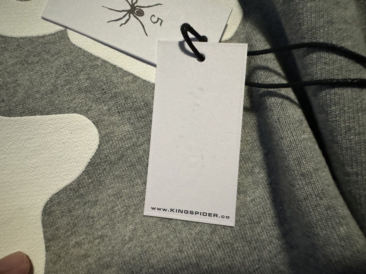Sp5der Sp5der Beluga Dark Heather Grey Hoodie Size Medium Size US M / EU 48-50 / 2 - 9 Thumbnail