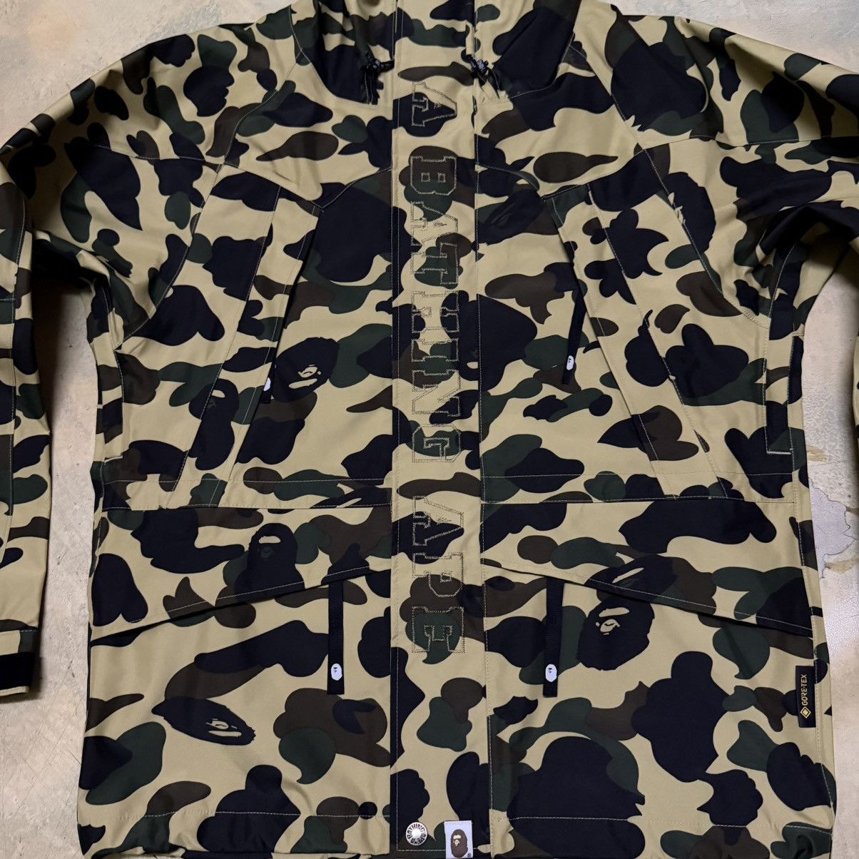 Bape Bape X Goretex Camo Jacket Size US S / EU 44-46 / 1 - 2 Thumbnail