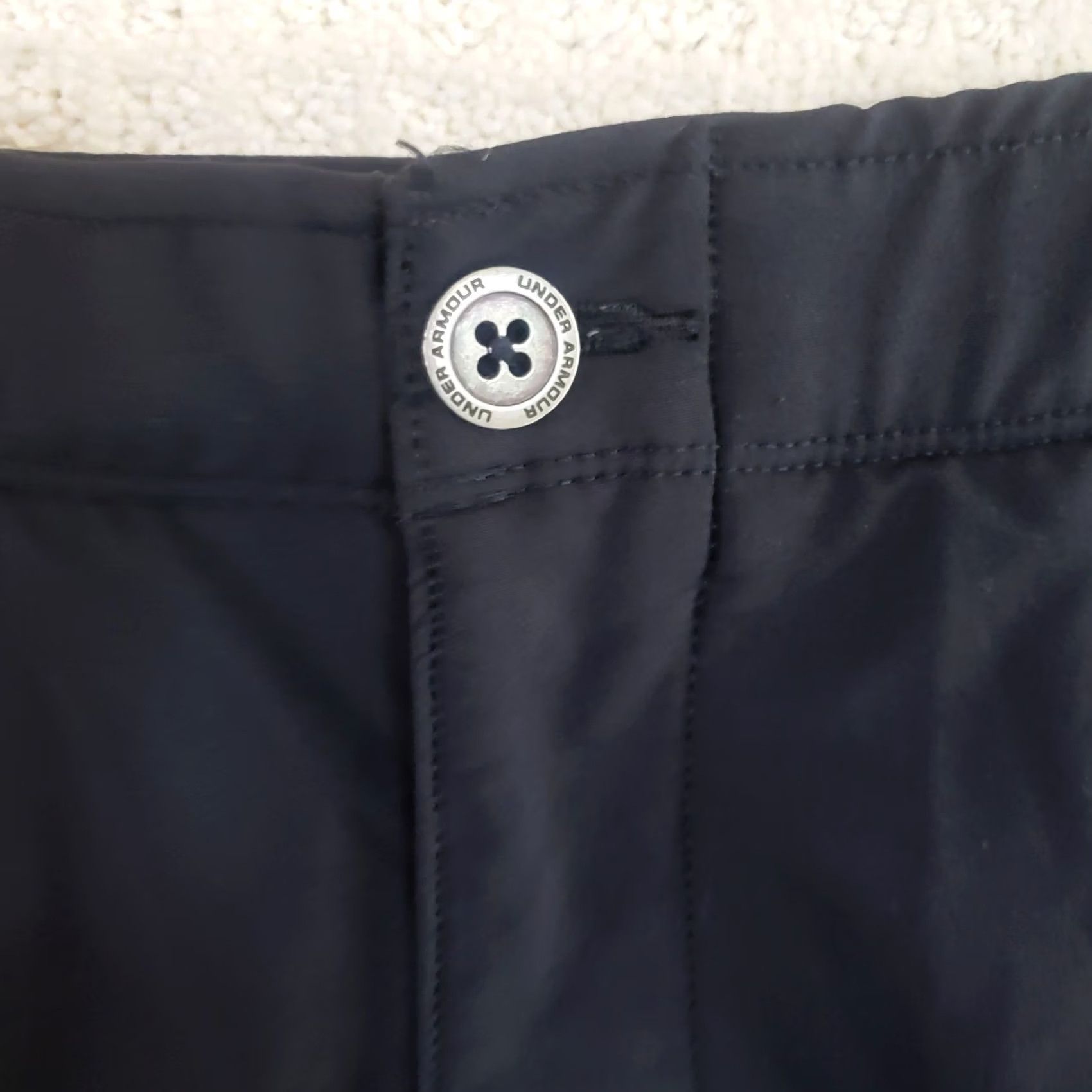Under Armour Under Armour Shorts Mens 38 Black Golf HeatGear Stretch Performance 38x10 Size US 38 / EU 54 - 3 Thumbnail