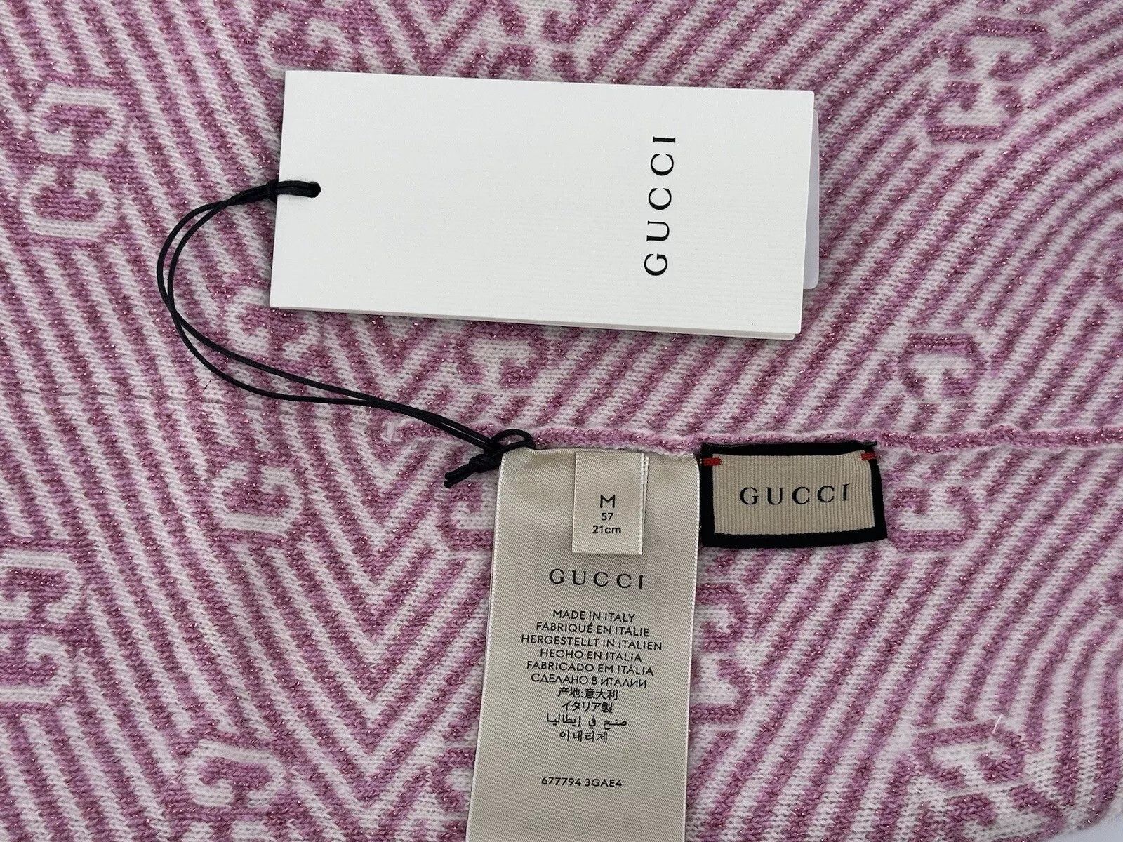 Gucci new Gucci women hat size-M-57cm wool caschmir Size ONE SIZE - 8 Thumbnail