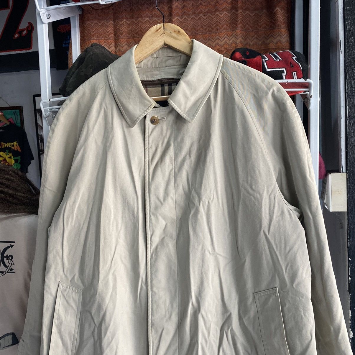 Burberry Vintage Burberrys Single Breasted Trench Coat Beige chekered Size US L / EU 52-54 / 3 - 4 Thumbnail