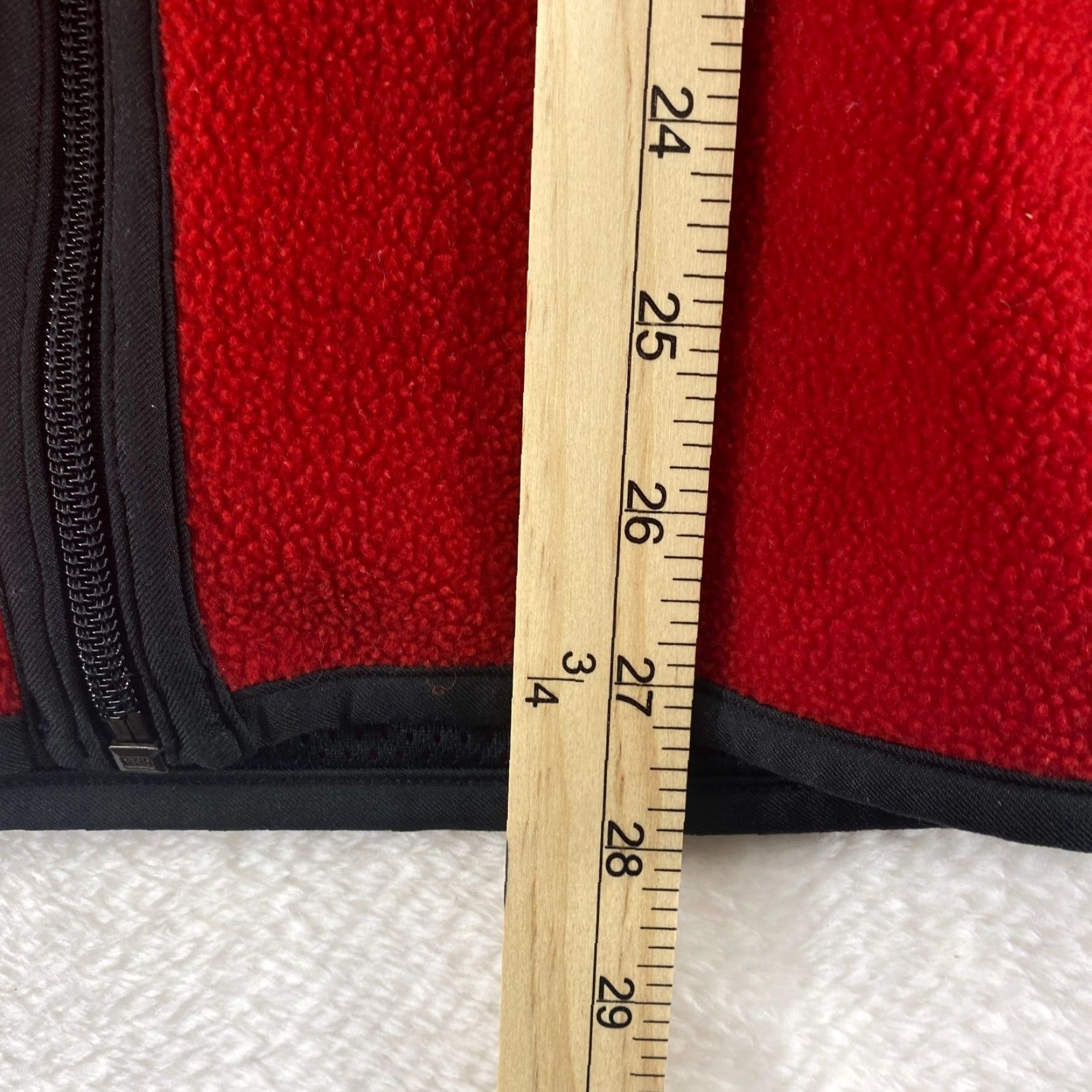 Ralph Lauren Ralph Lauren Polo Jeans Fleece Red Black Vest Mens XL Full Zip Logo Embroidered Size US XL / EU 56 / 4 - 6 Thumbnail
