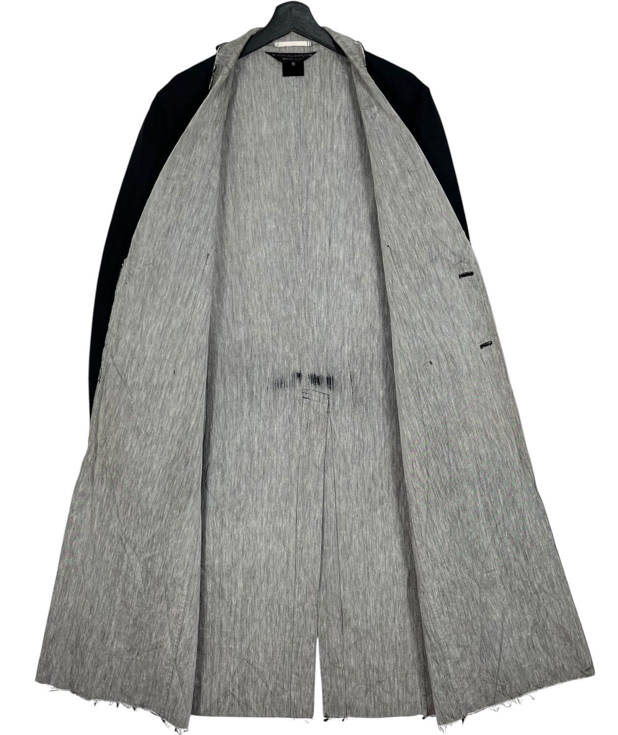Comme des Garcons Homme Plus Distressed Comme des Garçons Sample Homme Plus Blazer Coat Size US M / EU 48-50 / 2 - 8 Thumbnail