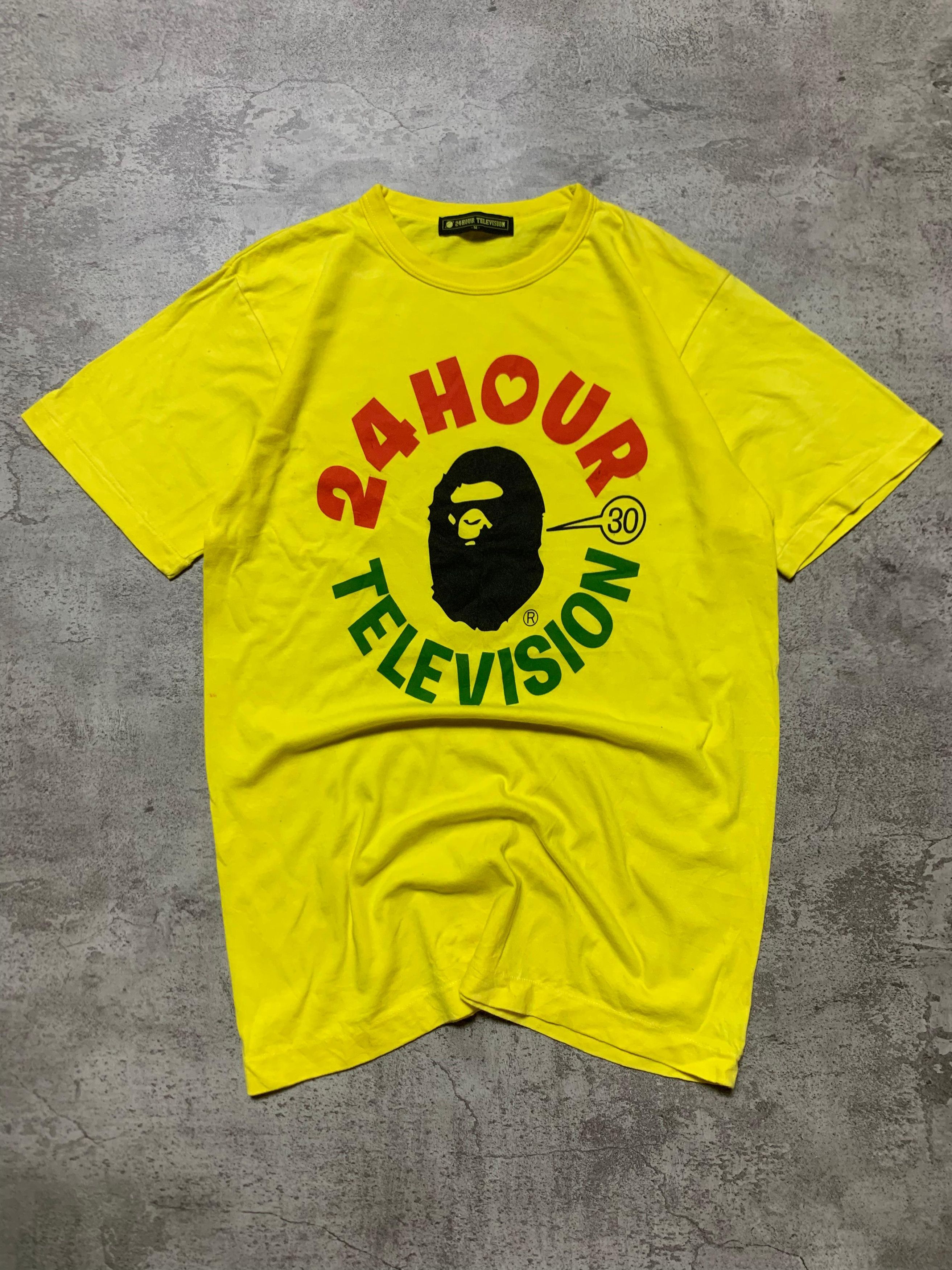 Bape Bape x 24 Hour Television Shirt Size US M / EU 48-50 / 2 - 1 Thumbnail