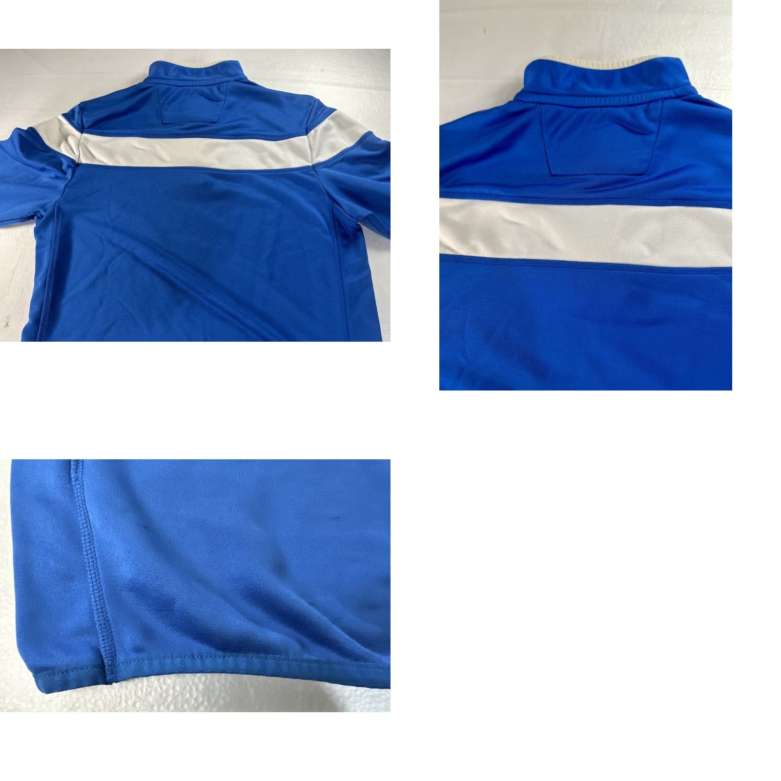 Adidas adidas UCLA 1/4 Zip Pullover Shirt Men M Blue Long Sleeve Nike? Size US M / EU 48-50 / 2 - 9 Thumbnail