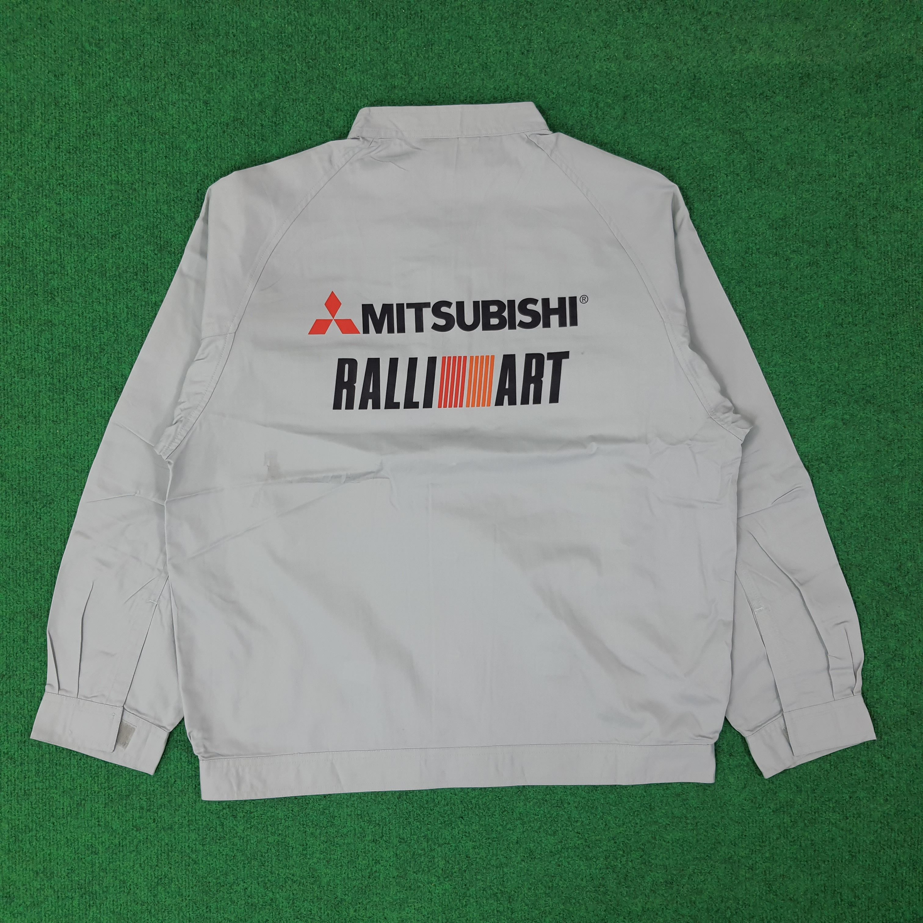 Japanese Brand Vintage Mitsubishi RalliArt Motorsports Racing Jacket C247N3 Size US M / EU 48-50 / 2 - 1 Thumbnail