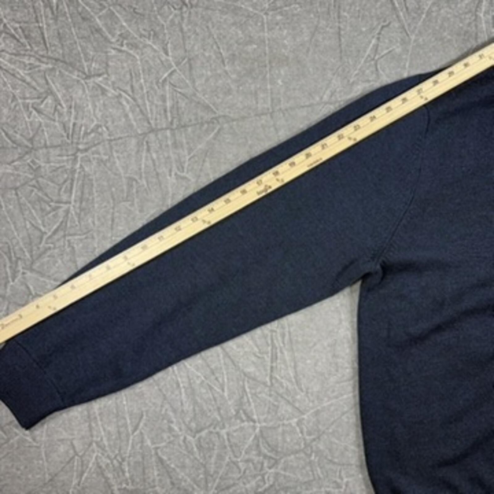 Brooks Brothers Brooks Brothers Sweater Mens 2XL Navy 346 Zip Merino Wool Size US XXL / EU 58 / 5 - 5 Thumbnail