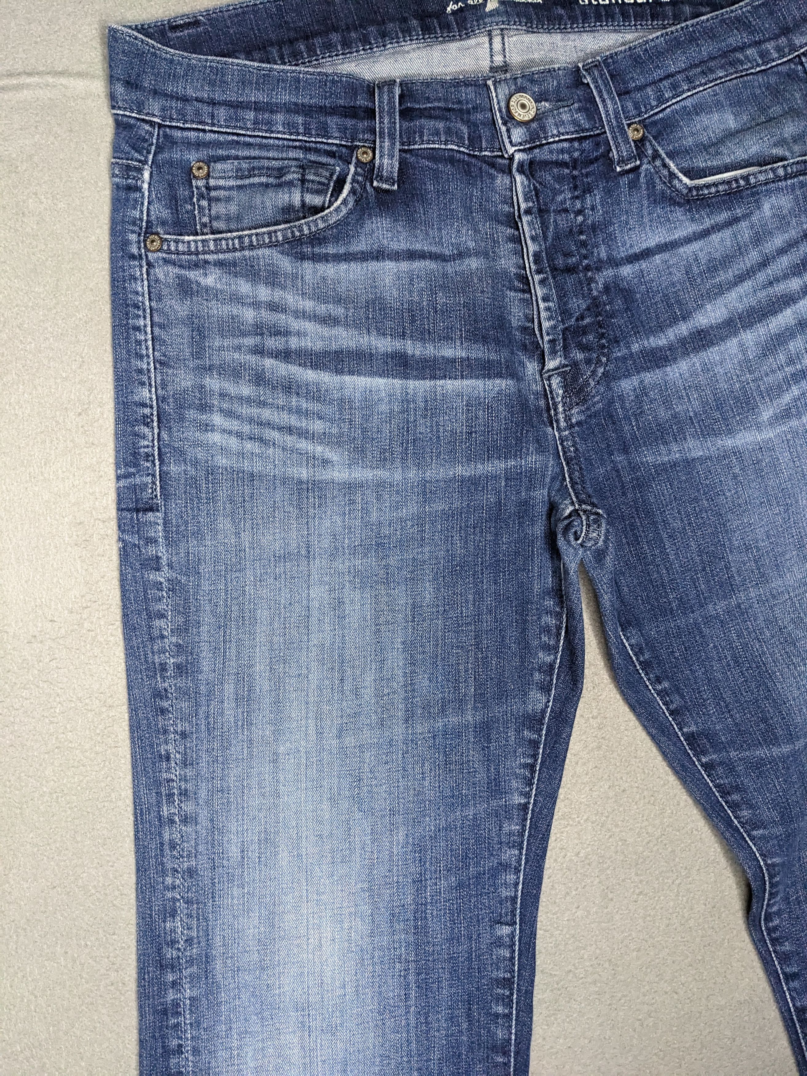 7 For All Mankind 7 For All Mankind Standard Jeans 32x31 Denim Button Fly Y2K Size US 32 / EU 48 - 4 Thumbnail