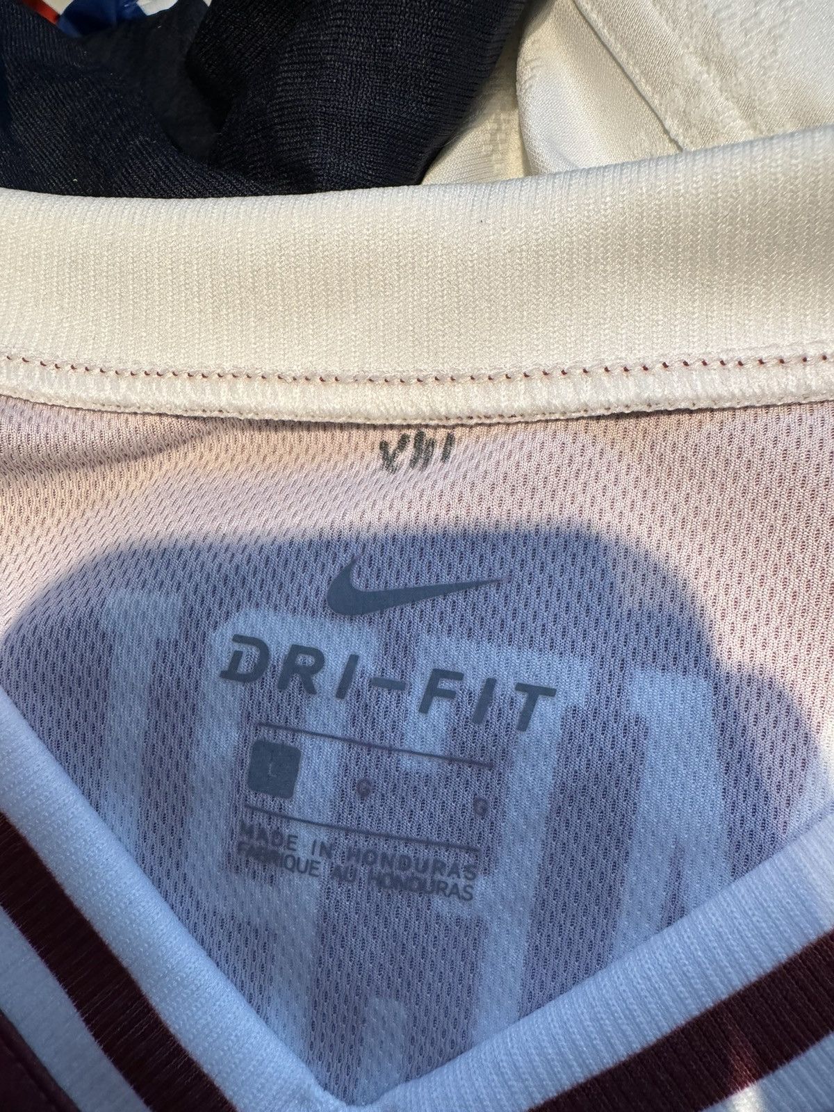 Nike NEW Nike Dri-fit Stanford Baseball Jersey Large Sample #18 Size US L / EU 52-54 / 3 - 9 Thumbnail