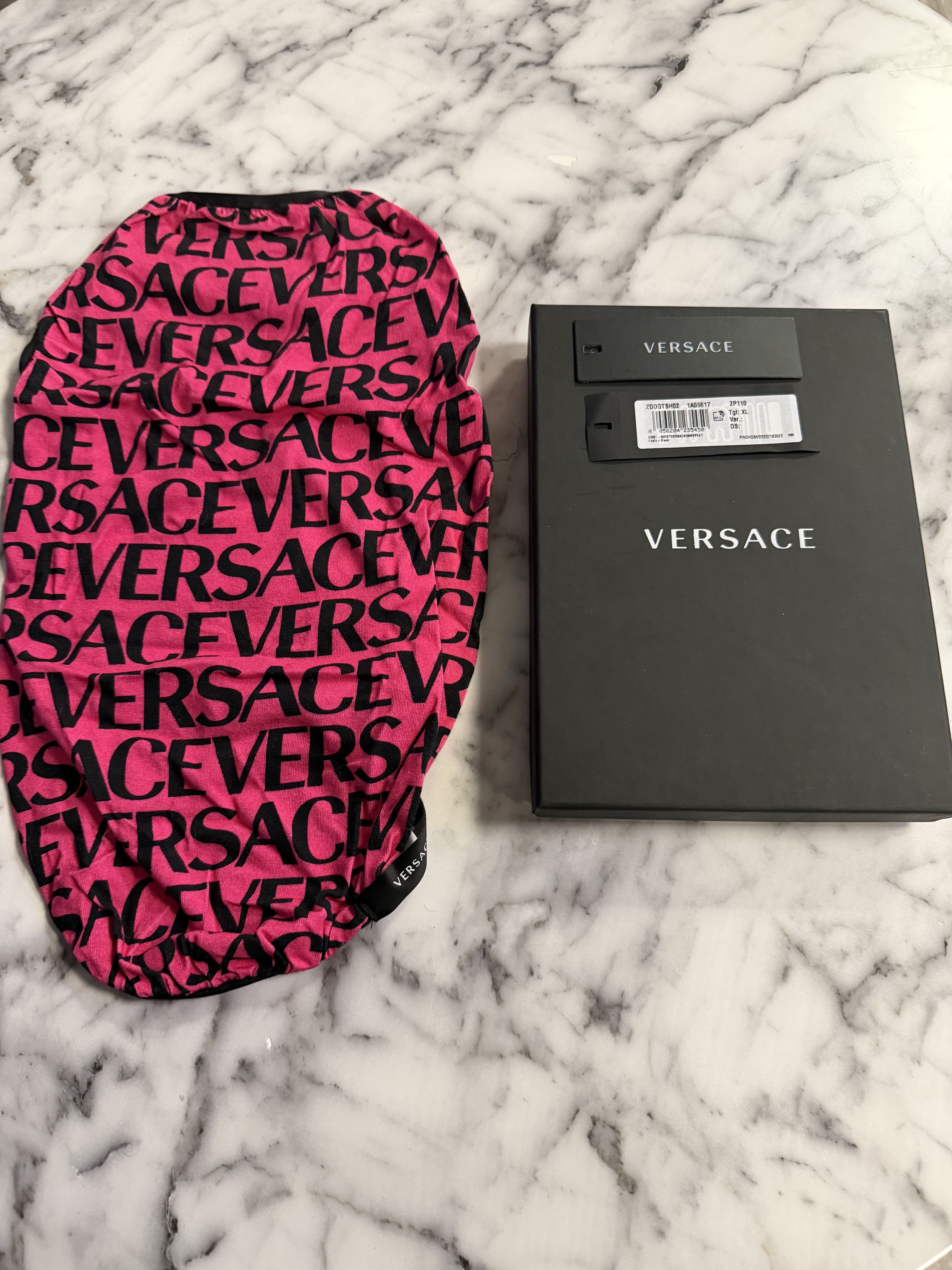 Versace Versace Logo Print Dog Shirt Size M / US 6-8 / IT 42-44 - 2 Thumbnail